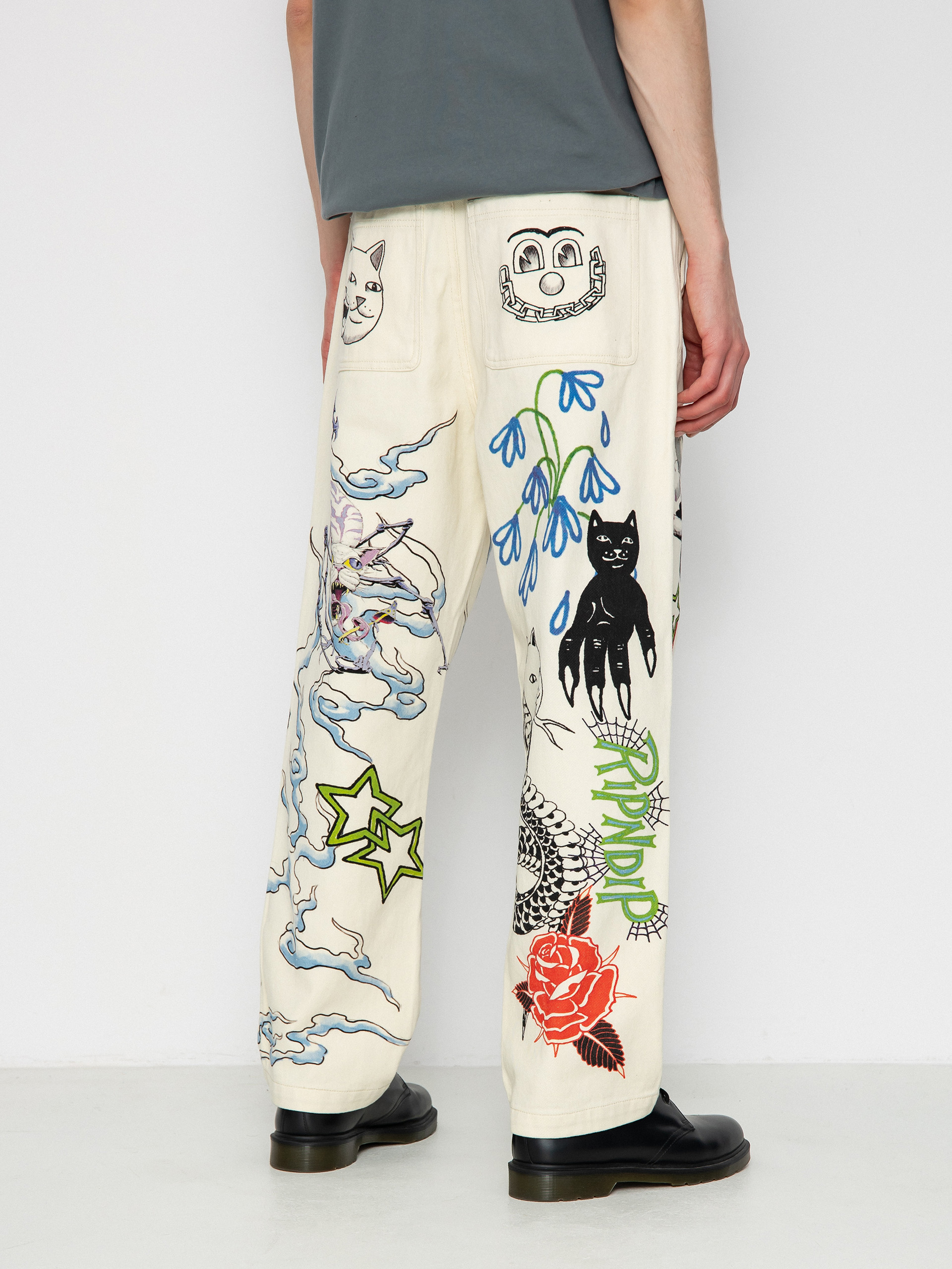 RipNDip Pants Travis (off white)