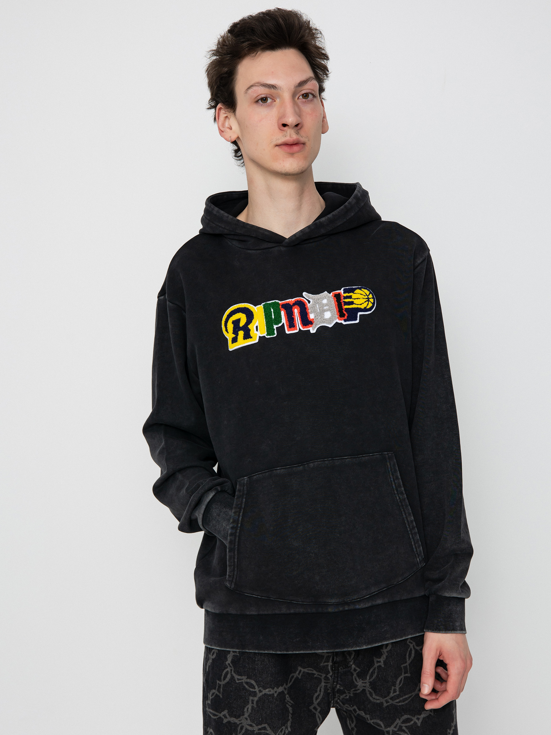 Black ripndip hoodie best sale