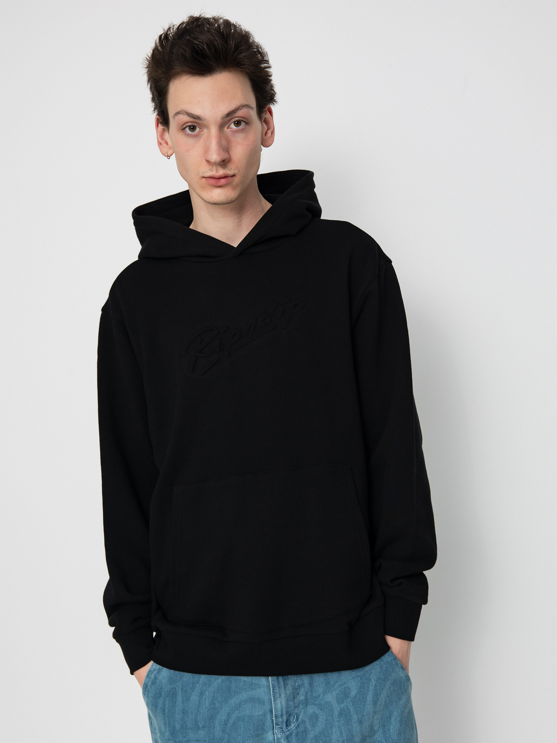 Black ripndip hoodie best sale