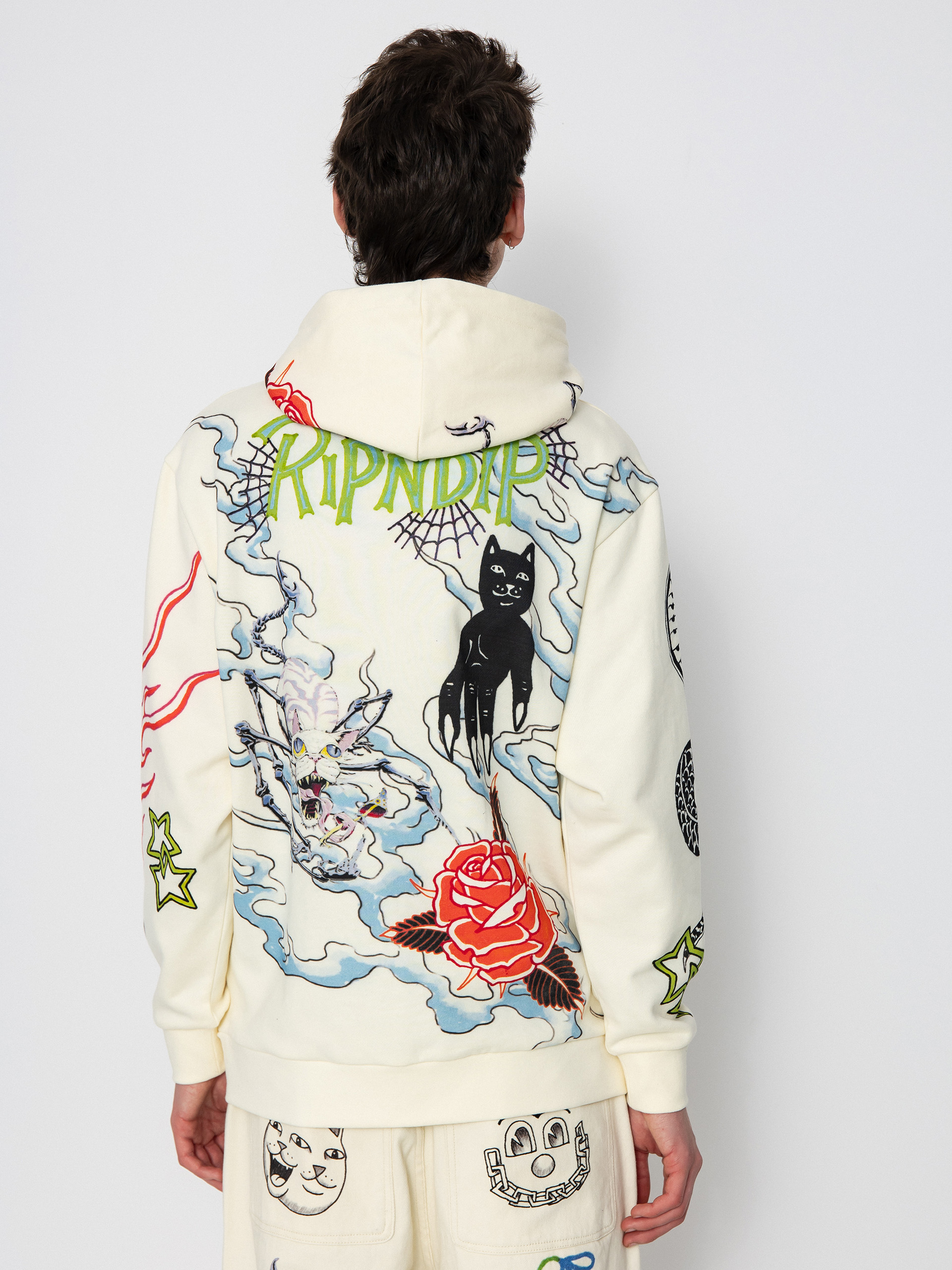 RipNDip Travis HD Hoodie - white (off white)