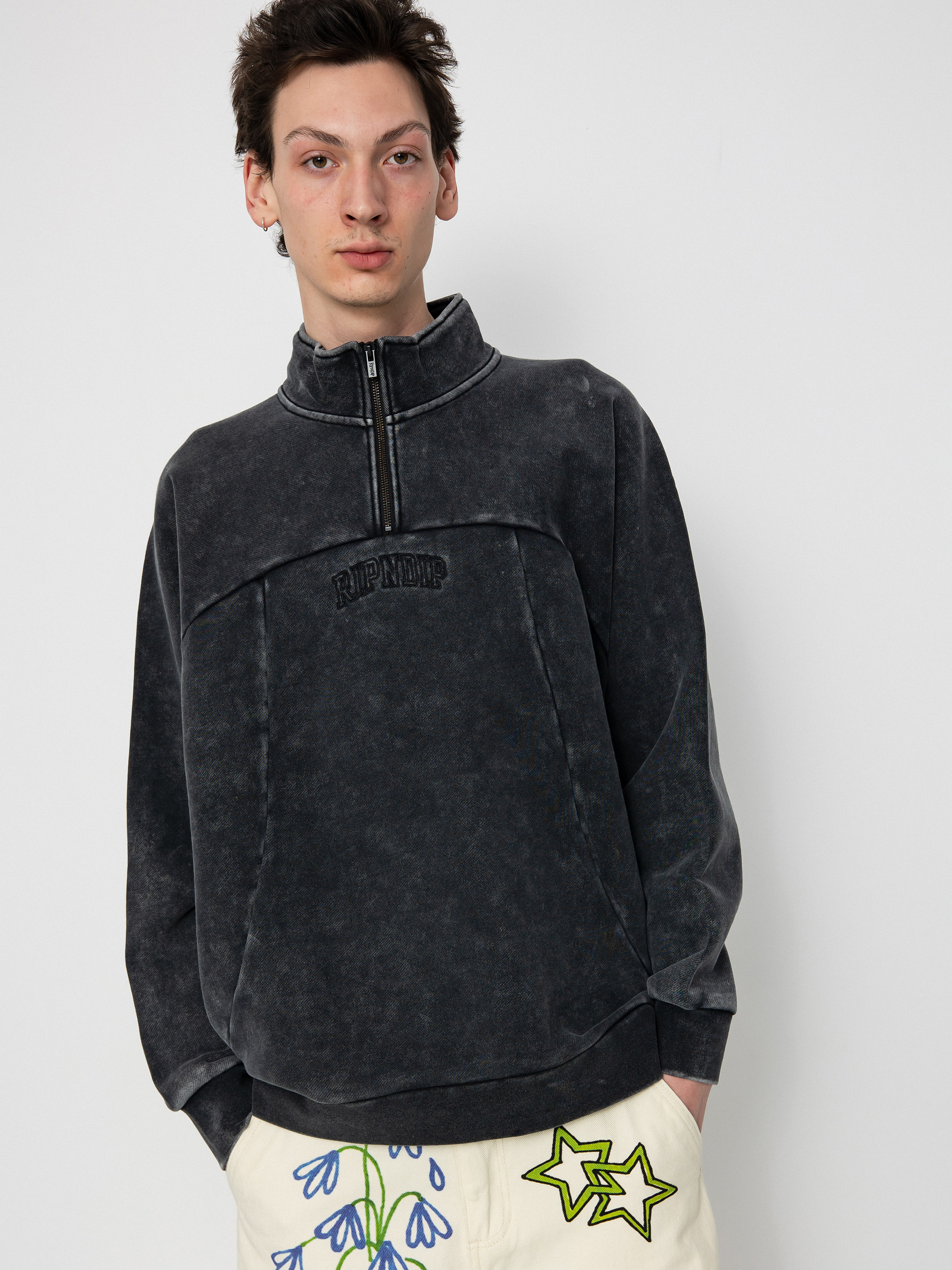 RipNDip Jacket Night Anorak - grey (black)