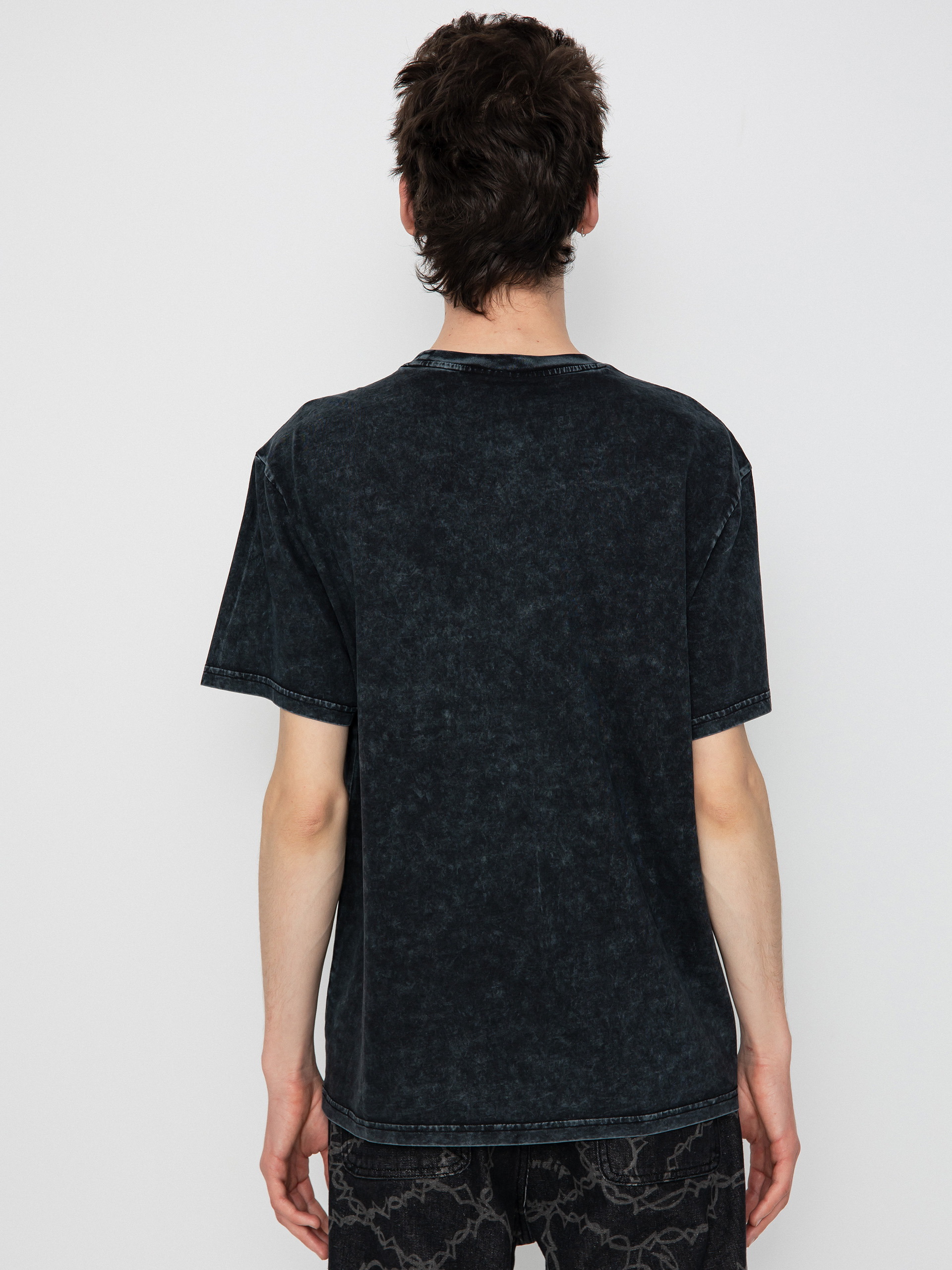 RipNDip Lord Nermal Pocket T-Shirt (black mineral wash)