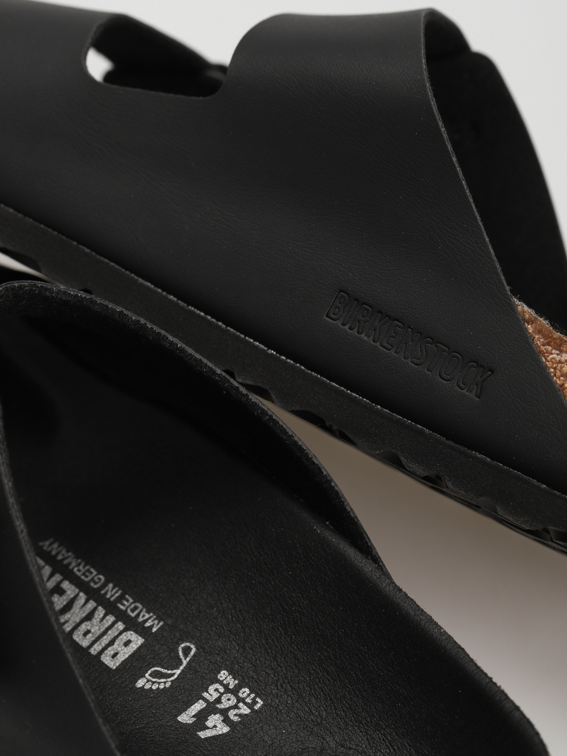 Birkenstock Flip Flops Arizona Birko Flor Regular (black)