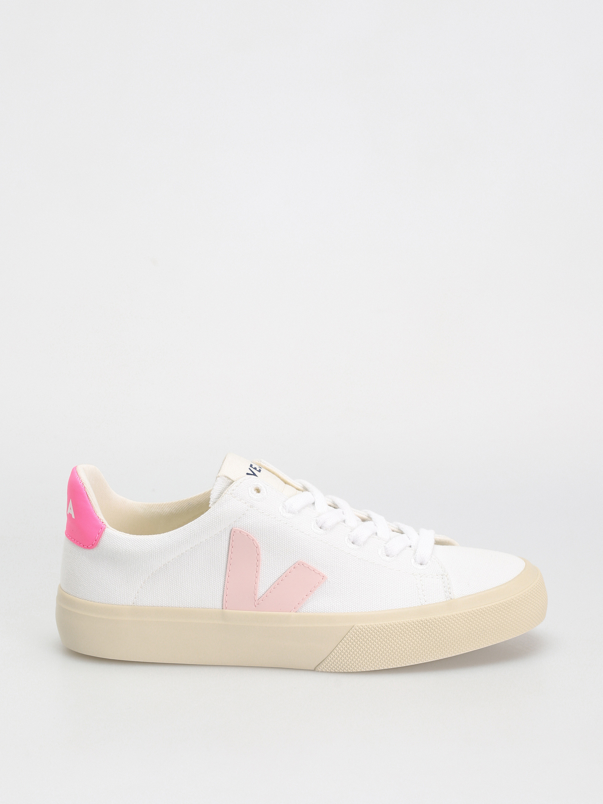 Veja Campo Canvas Wmn Shoes (white petale sari)