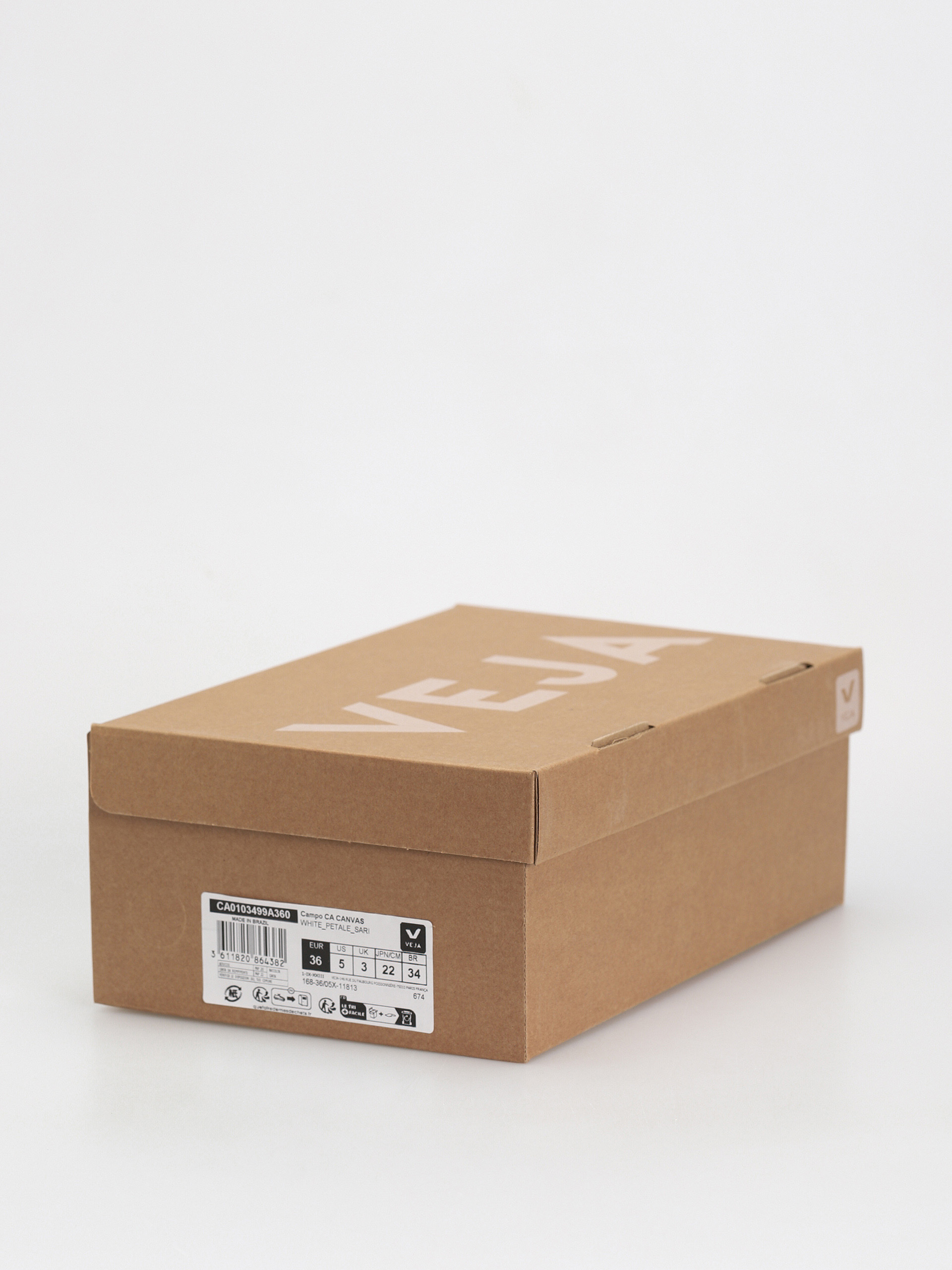 Veja Campo Canvas Wmn Shoes (white petale sari)