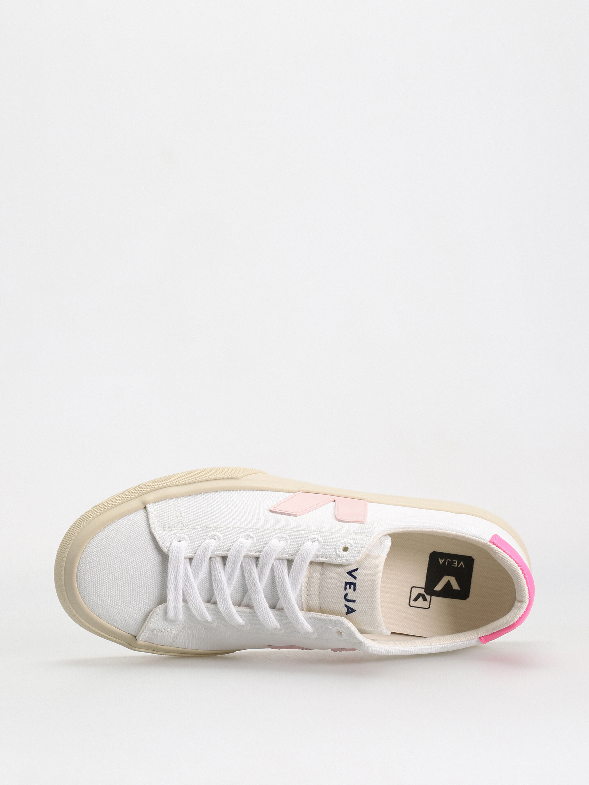 Veja Campo Canvas Wmn Shoes (white petale sari)