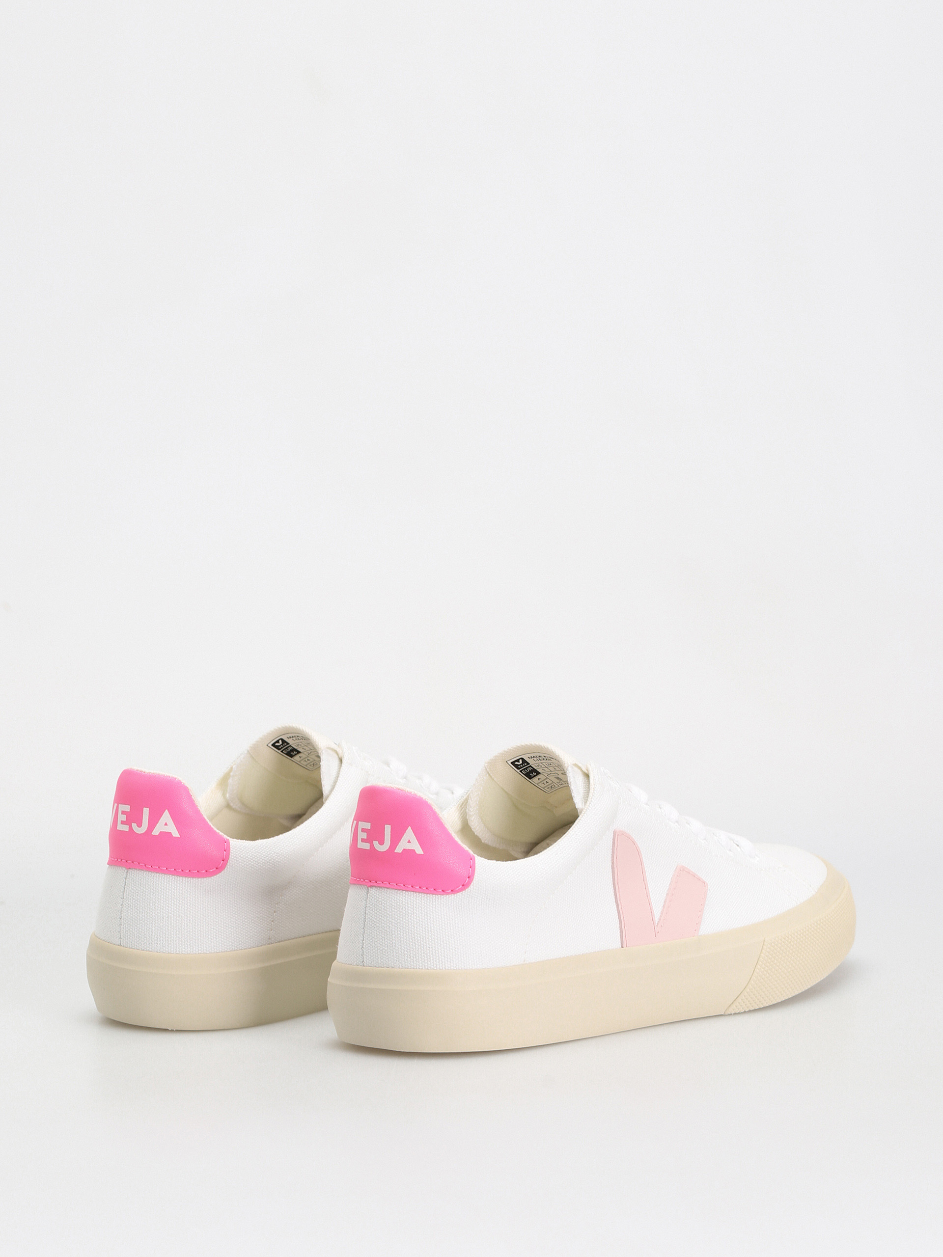 Veja Campo Canvas Wmn Shoes (white petale sari)
