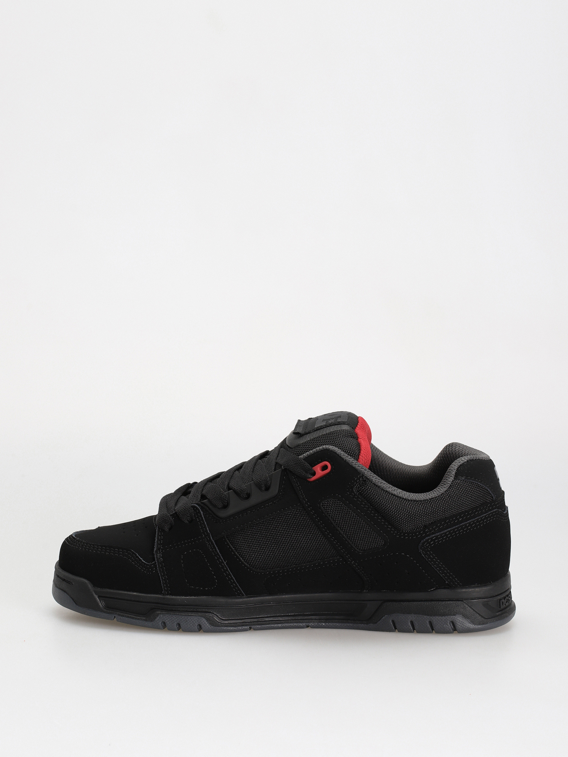 DC Stag Shoes (black/grey/red)