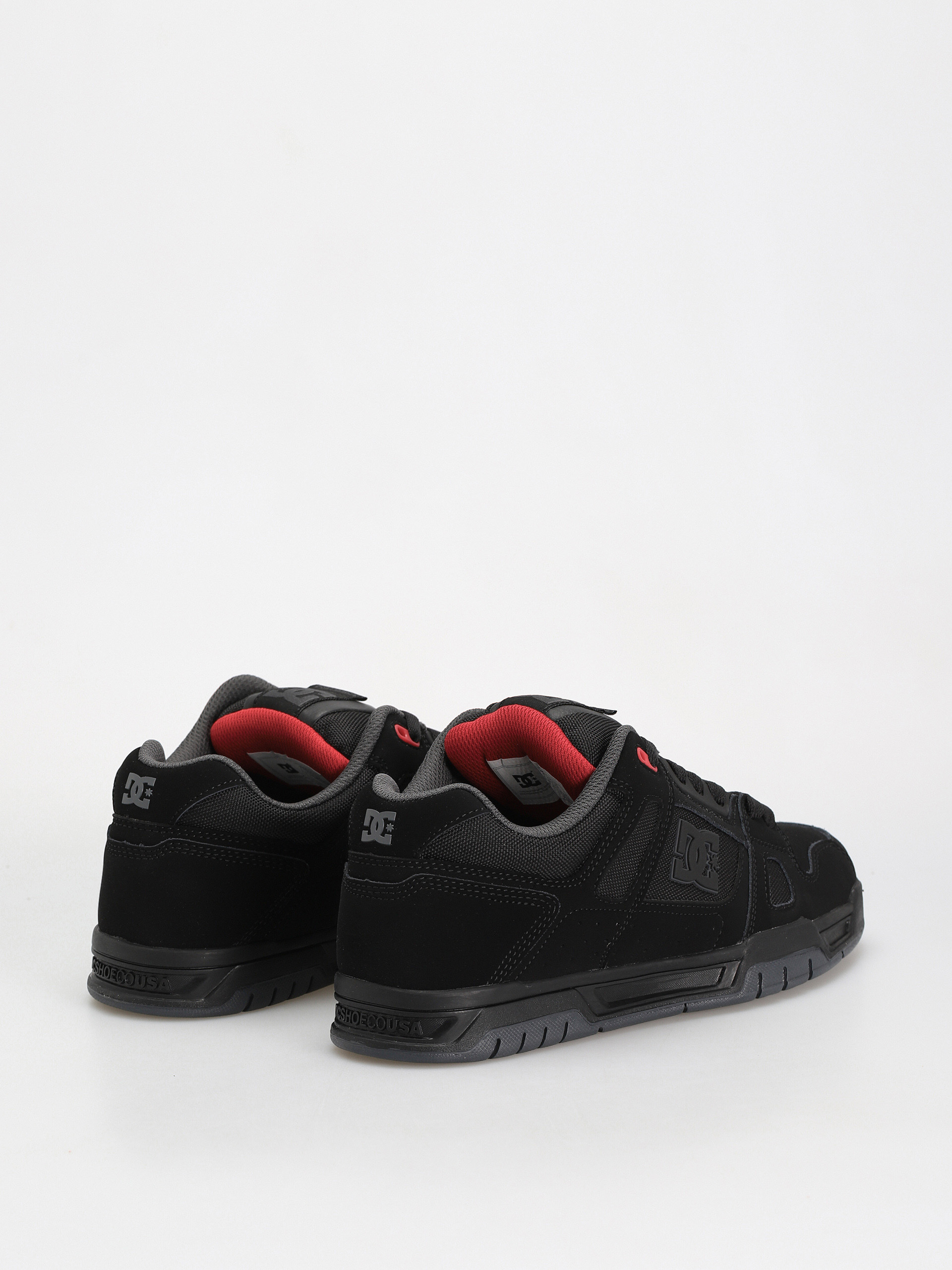 DC Stag Schuhe (black/grey/red)