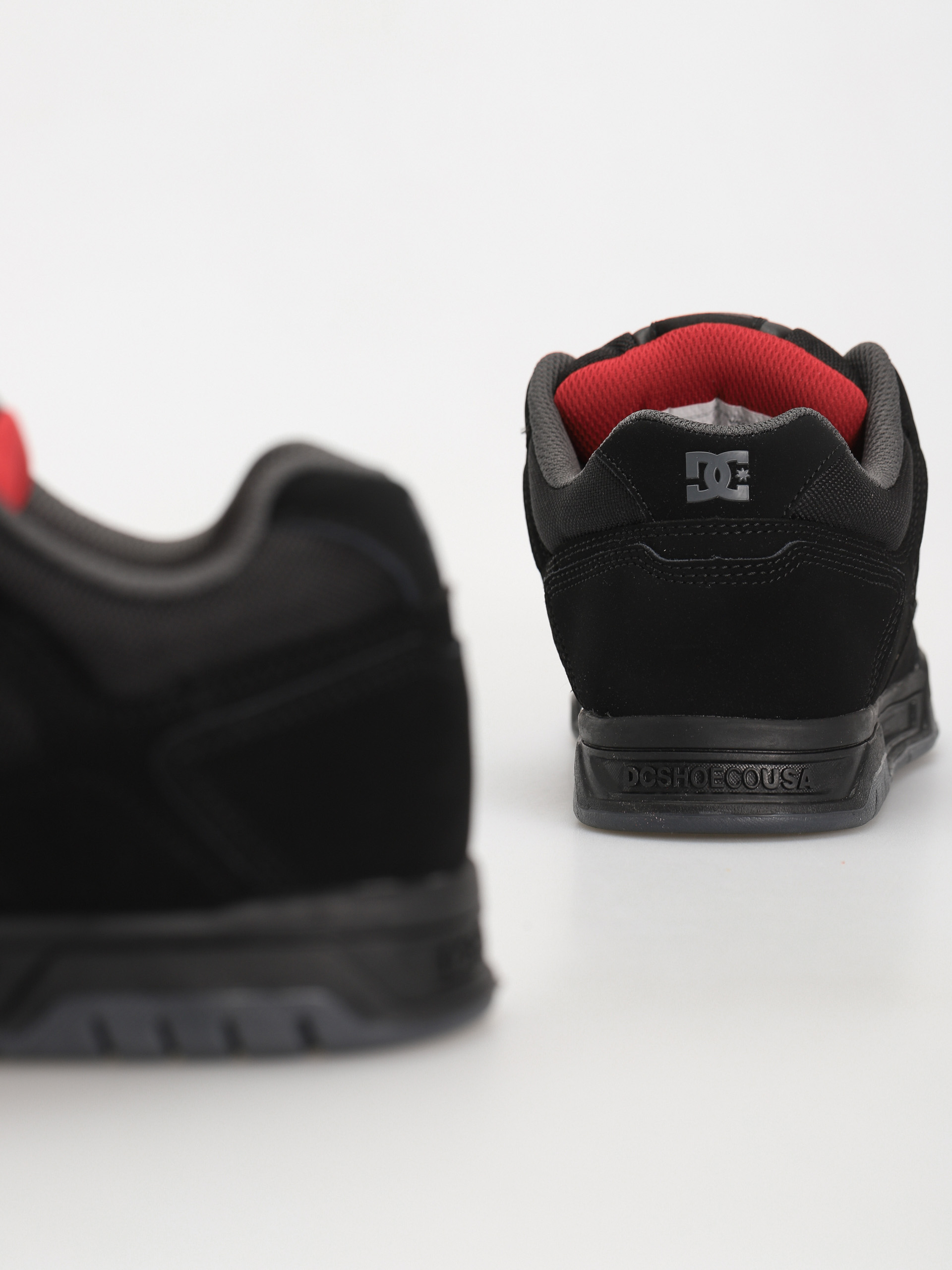 DC Stag Schuhe (black/grey/red)