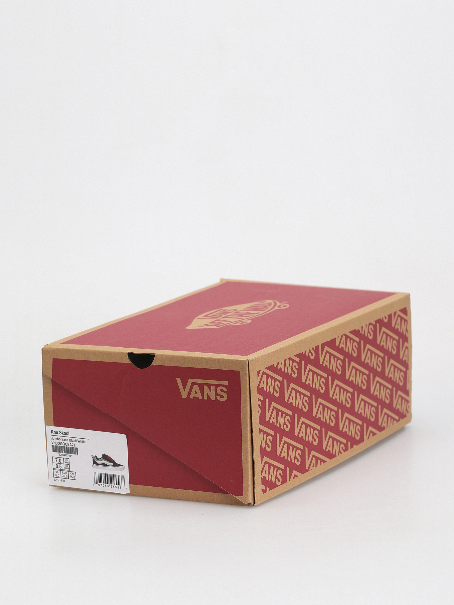 Vans Knu Skool Shoes (jumbo vans black/white)