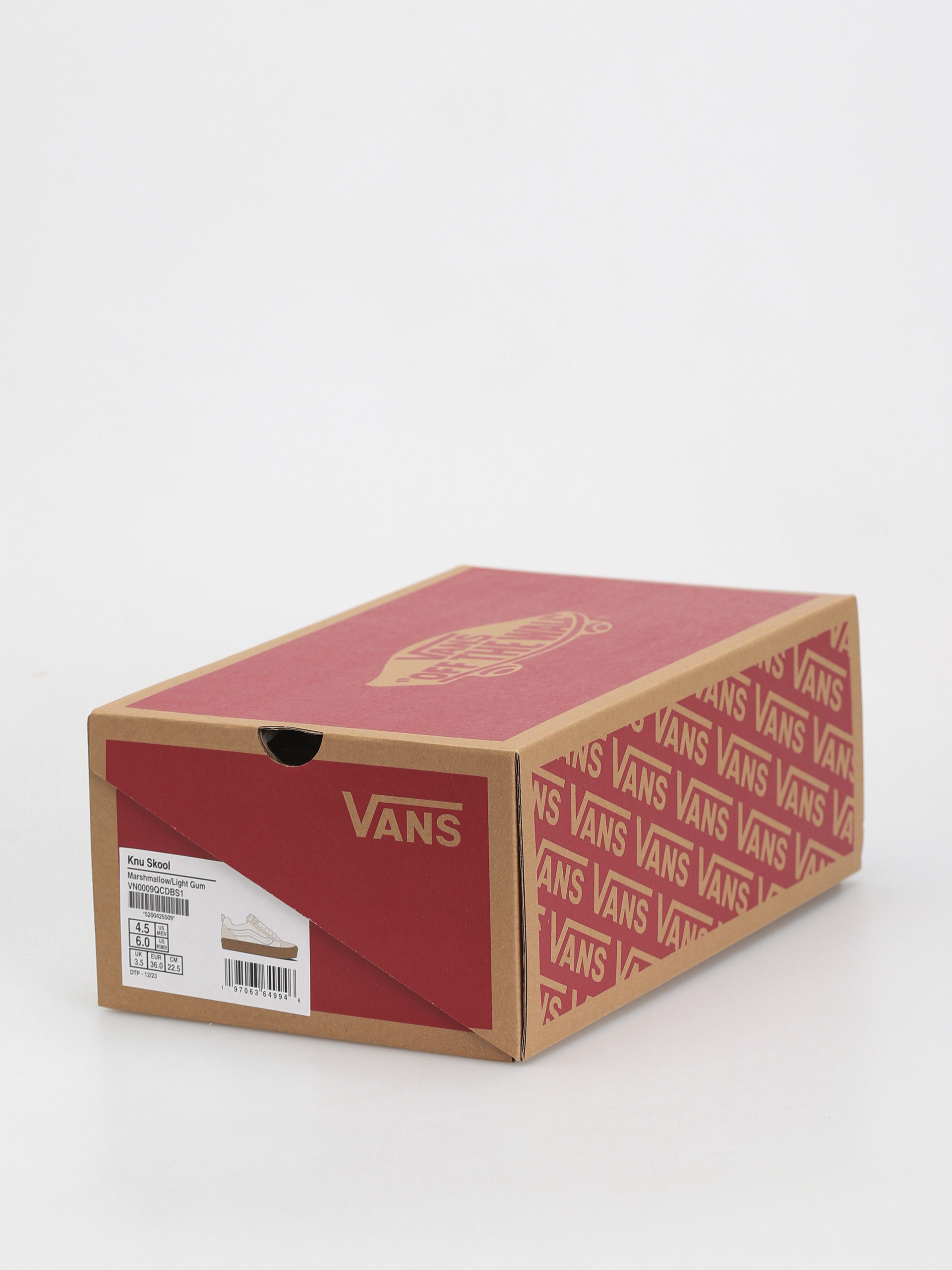 Vans Knu Skool Shoes (marshmallow/light gum)