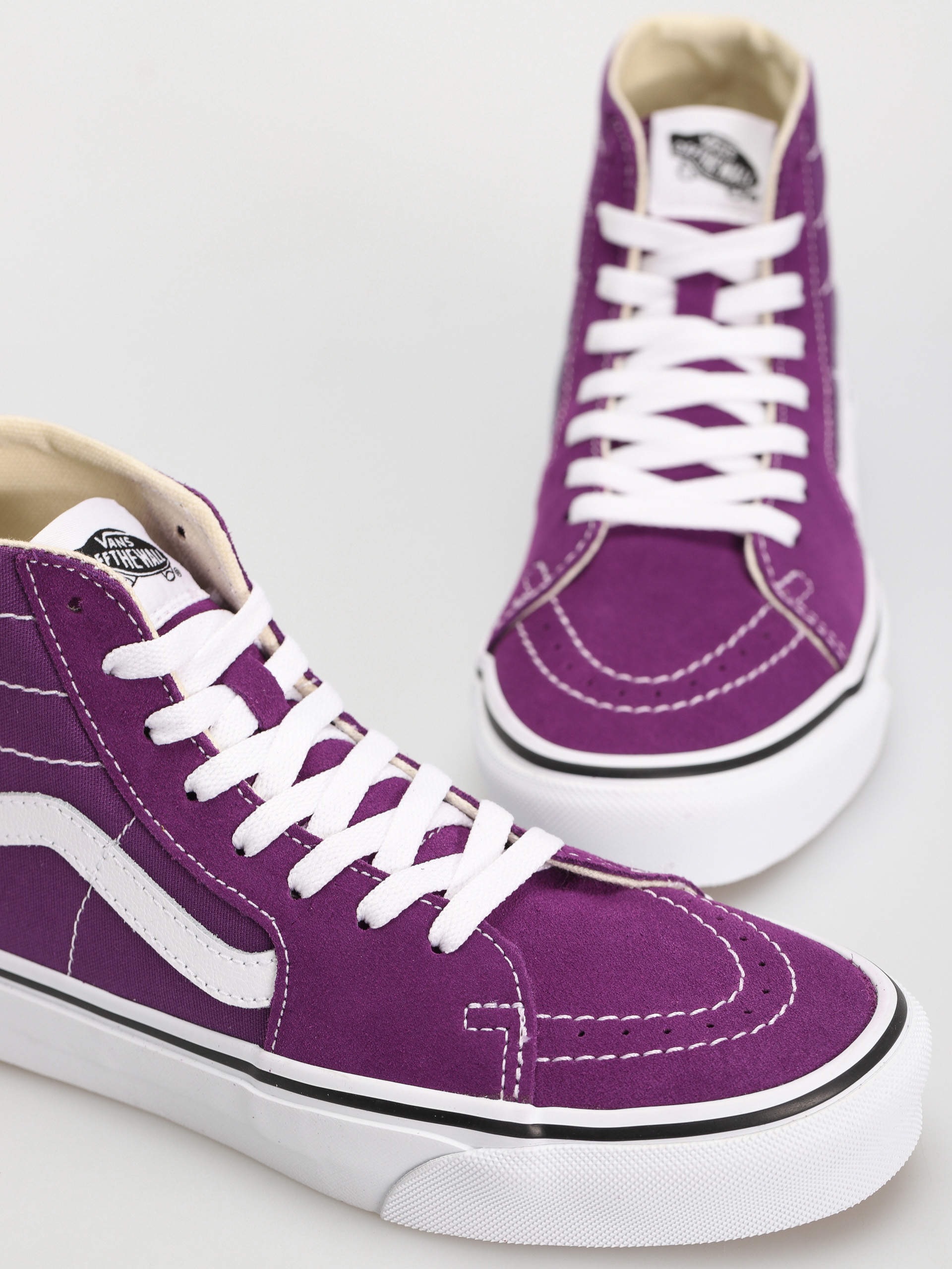 Vans Sk8 Hi Tapered Shoes (color theory purple magic)