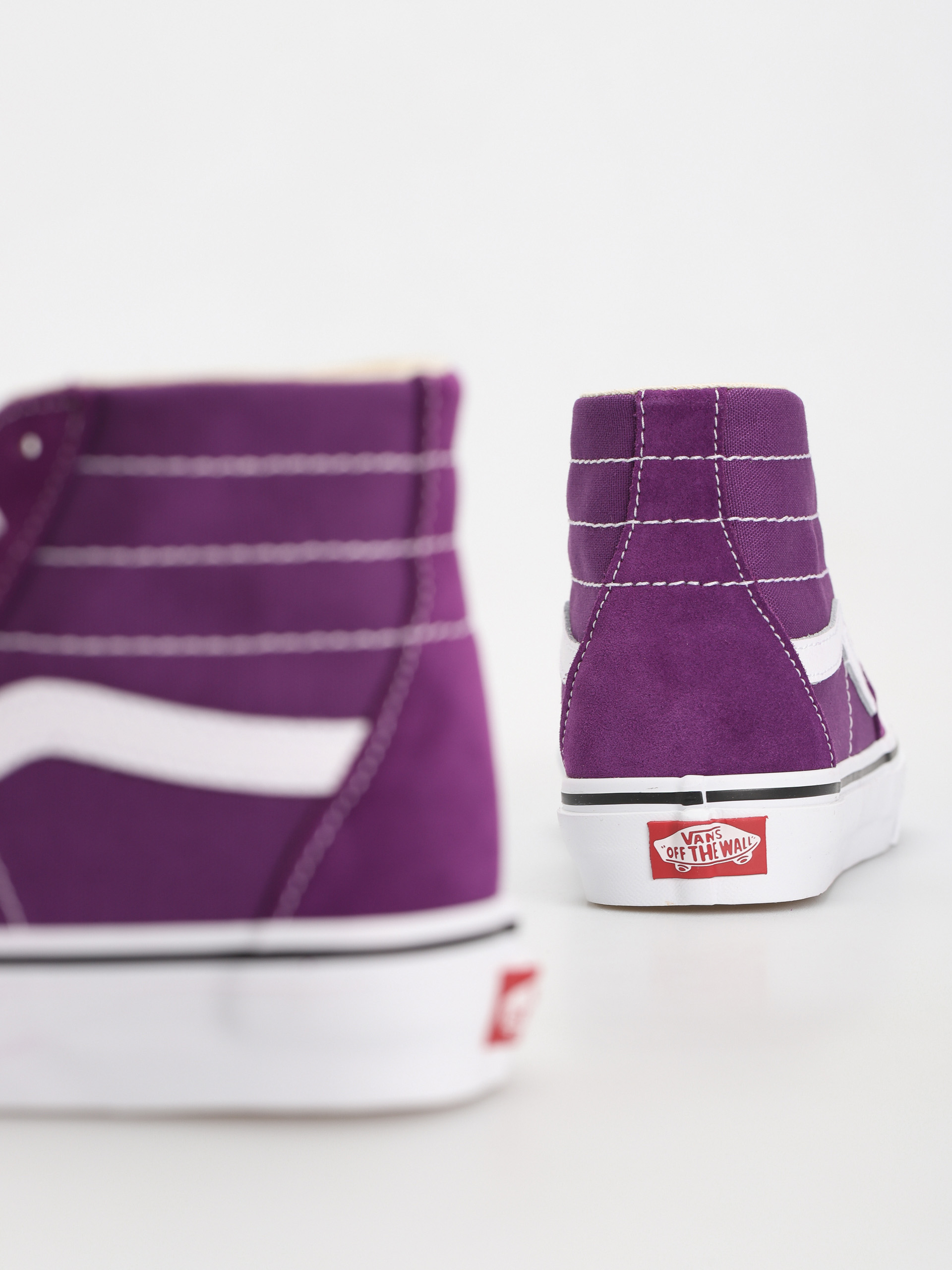 Vans Sk8 Hi Tapered Shoes (color theory purple magic)