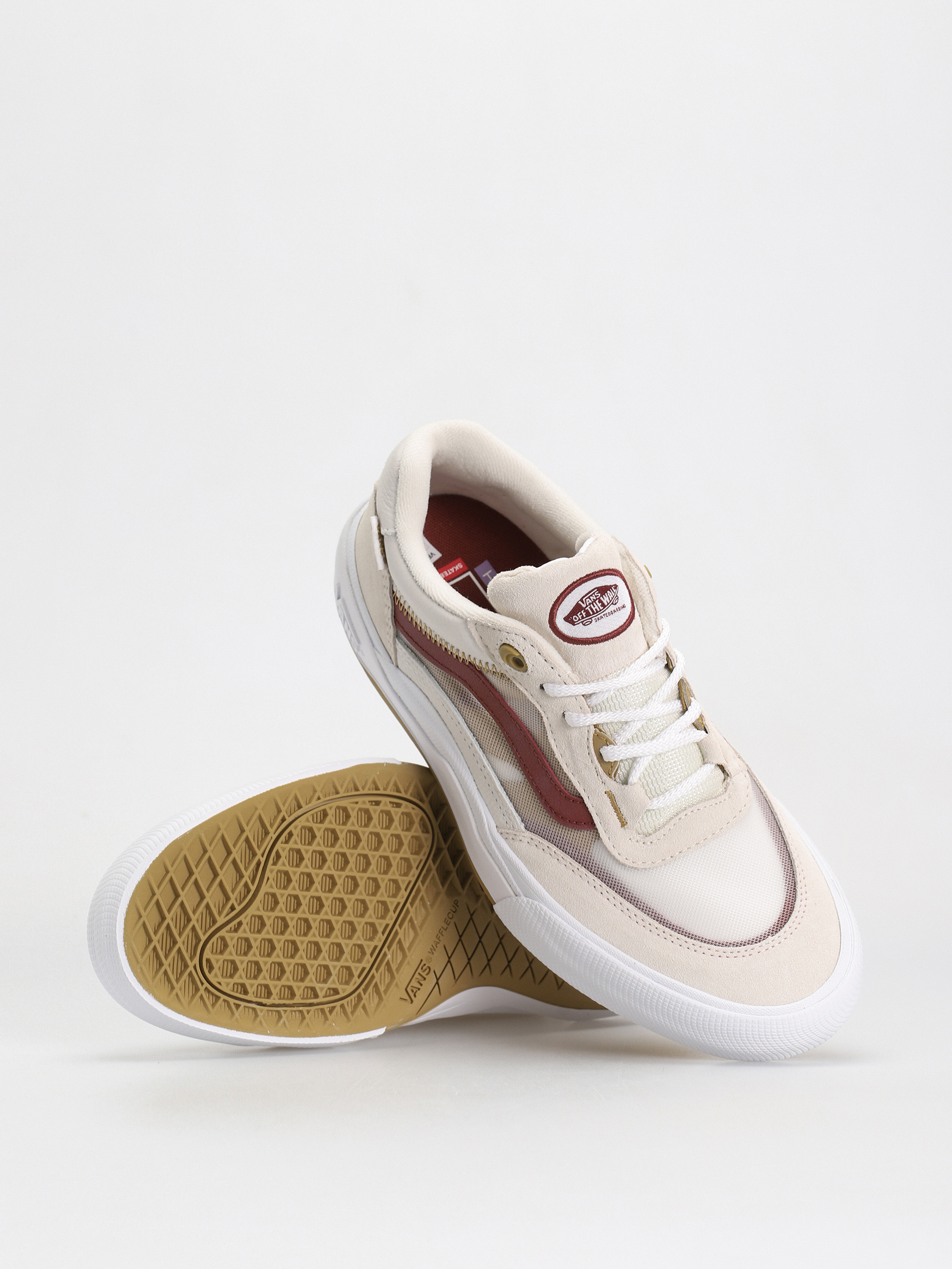 Sneaker Shoes Vans Off The Wall Beige Jual Vans Off The Wall; Sepatu Vans  Wanita Sepatu Sneakers Vans