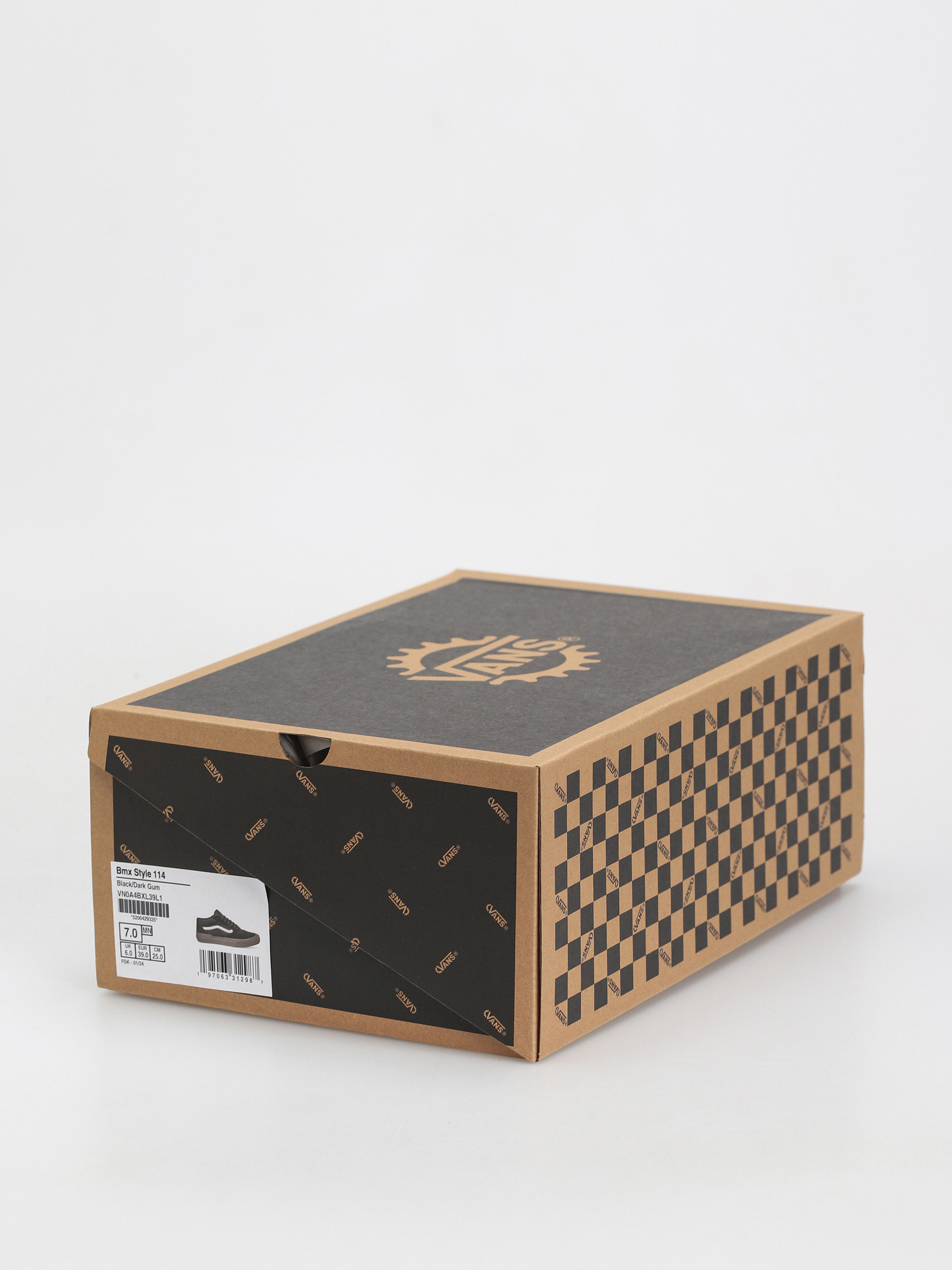 Vans Bmx Style 114 Shoes (black/dark gum)