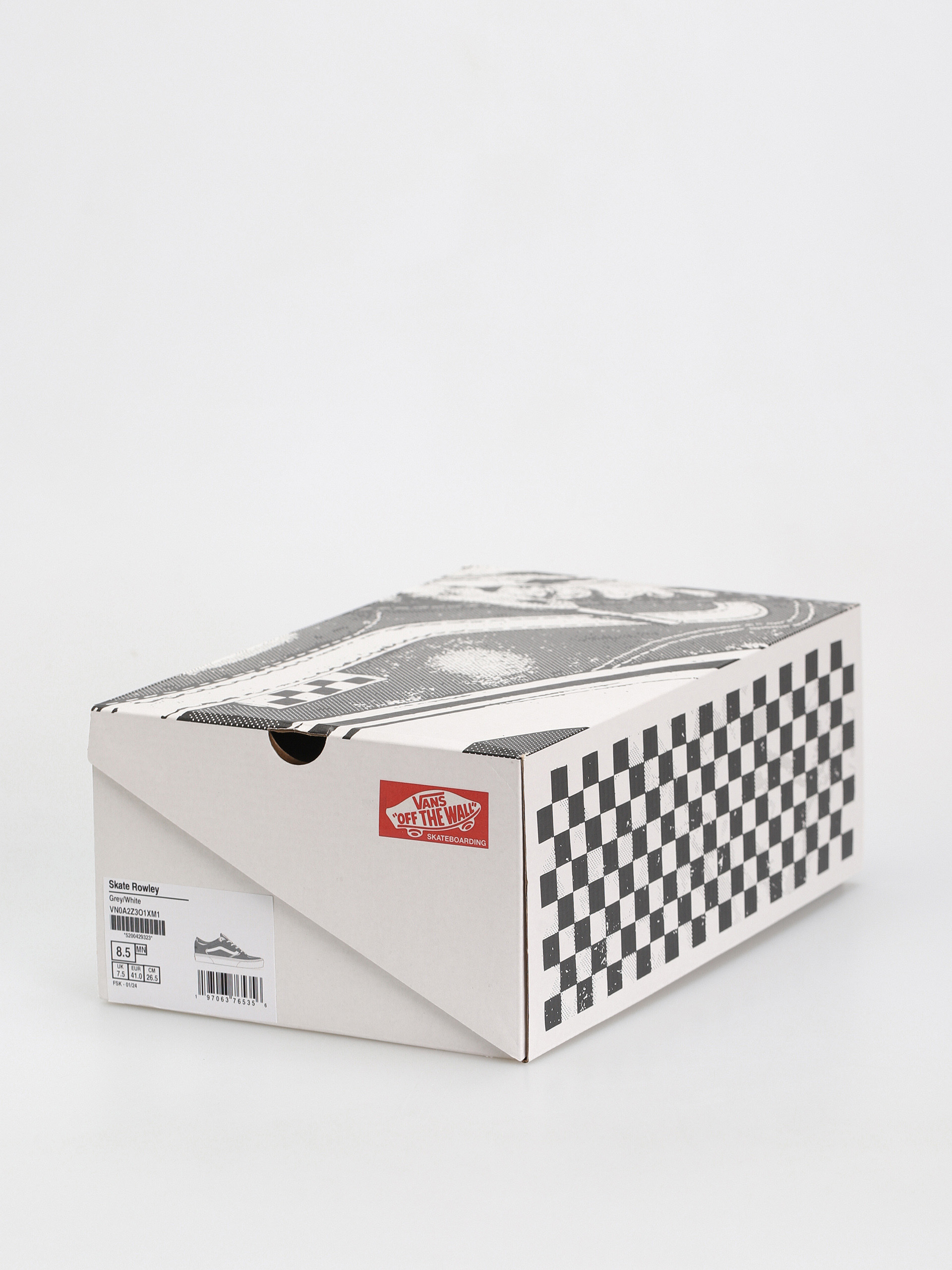 Vans Skate Rowley Shoes (grey/white)