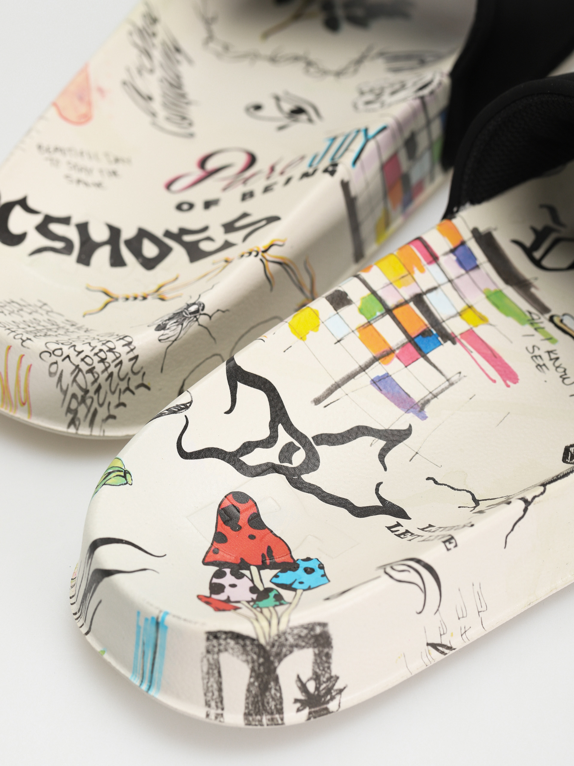 DC Dc Slide Se Flip-flops (white/multi)