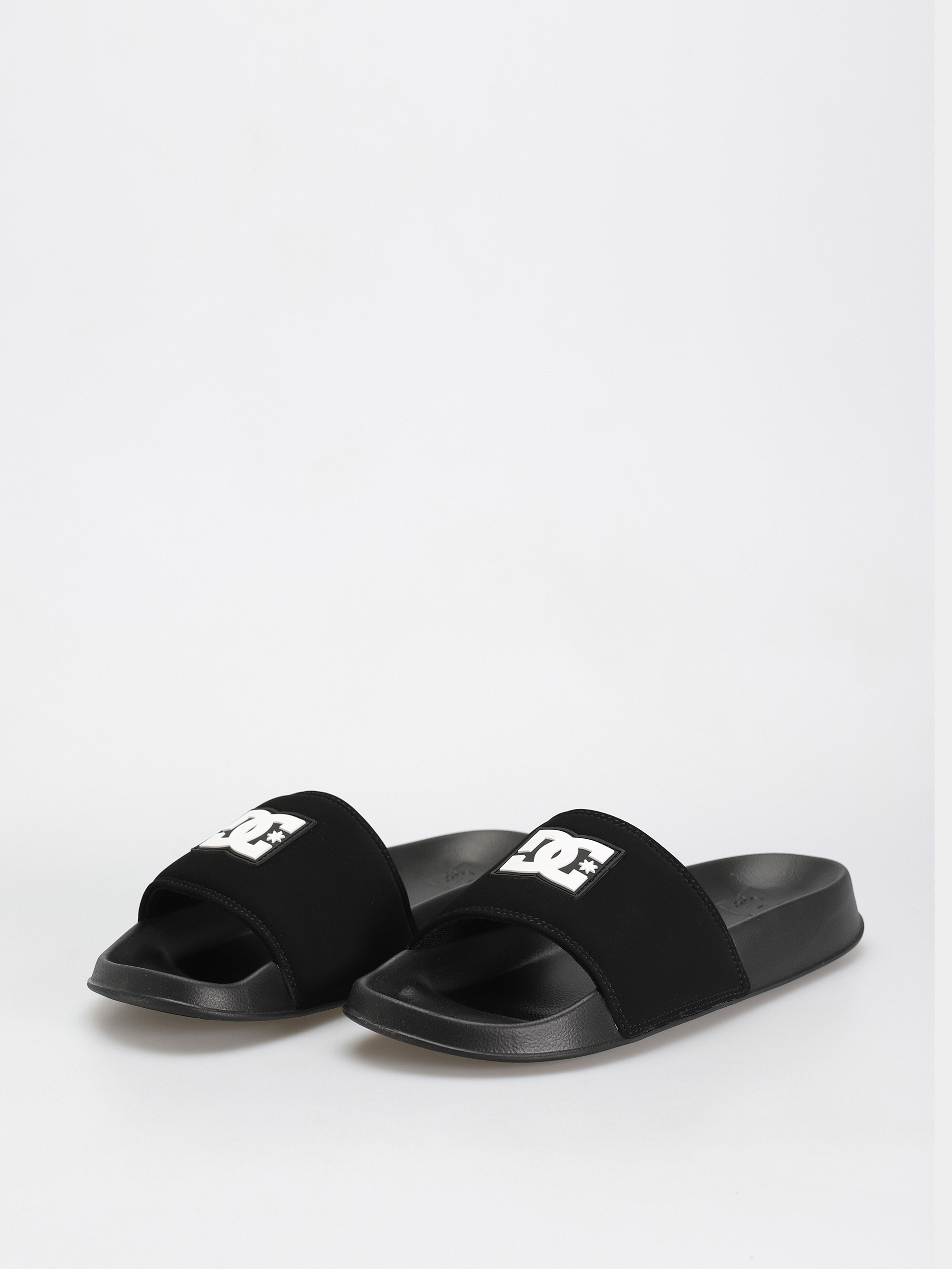 DC Dc Slide Flip-flops (black/black/white)