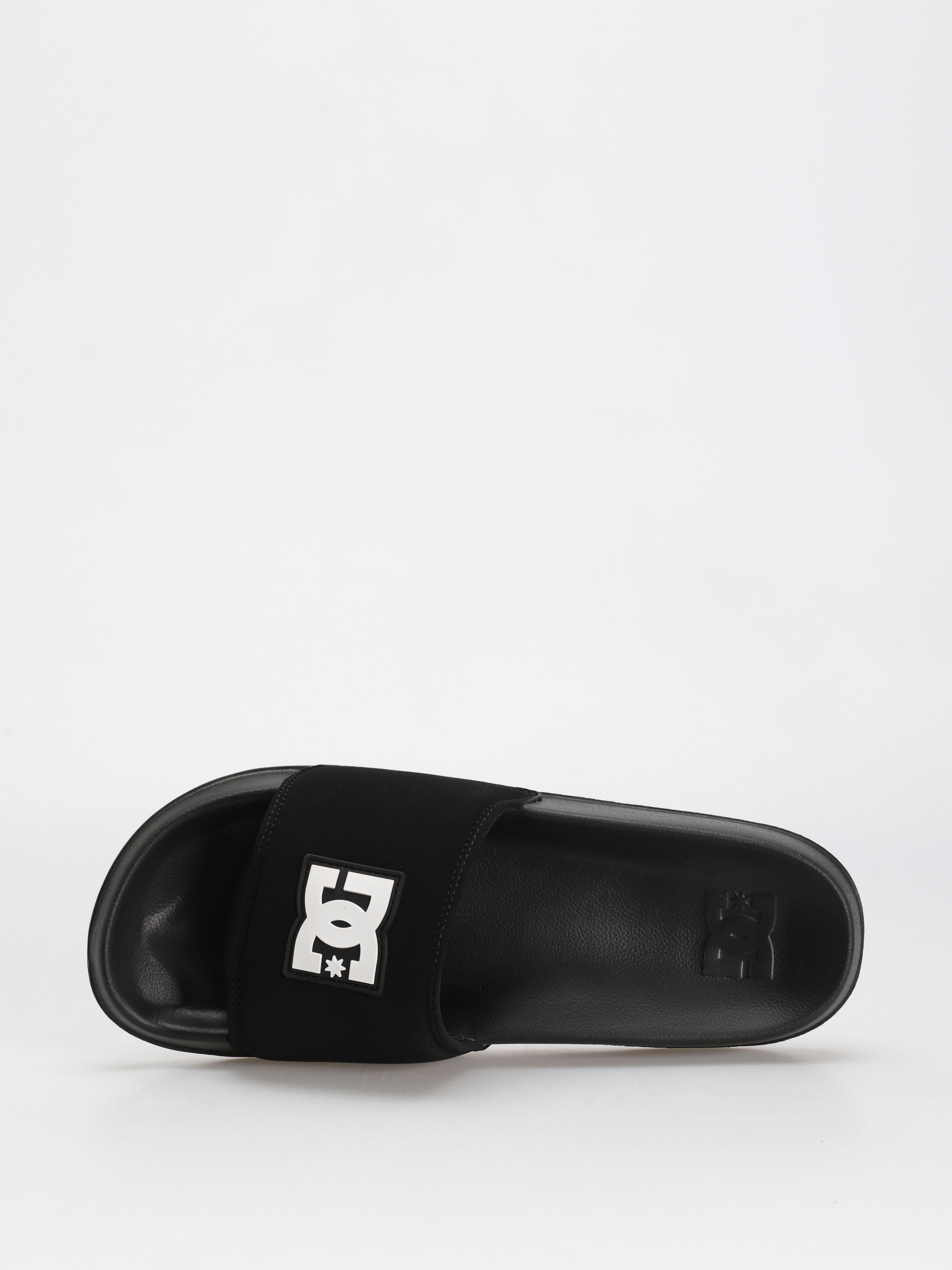 DC Dc Slide Flip-flops (black/black/white)