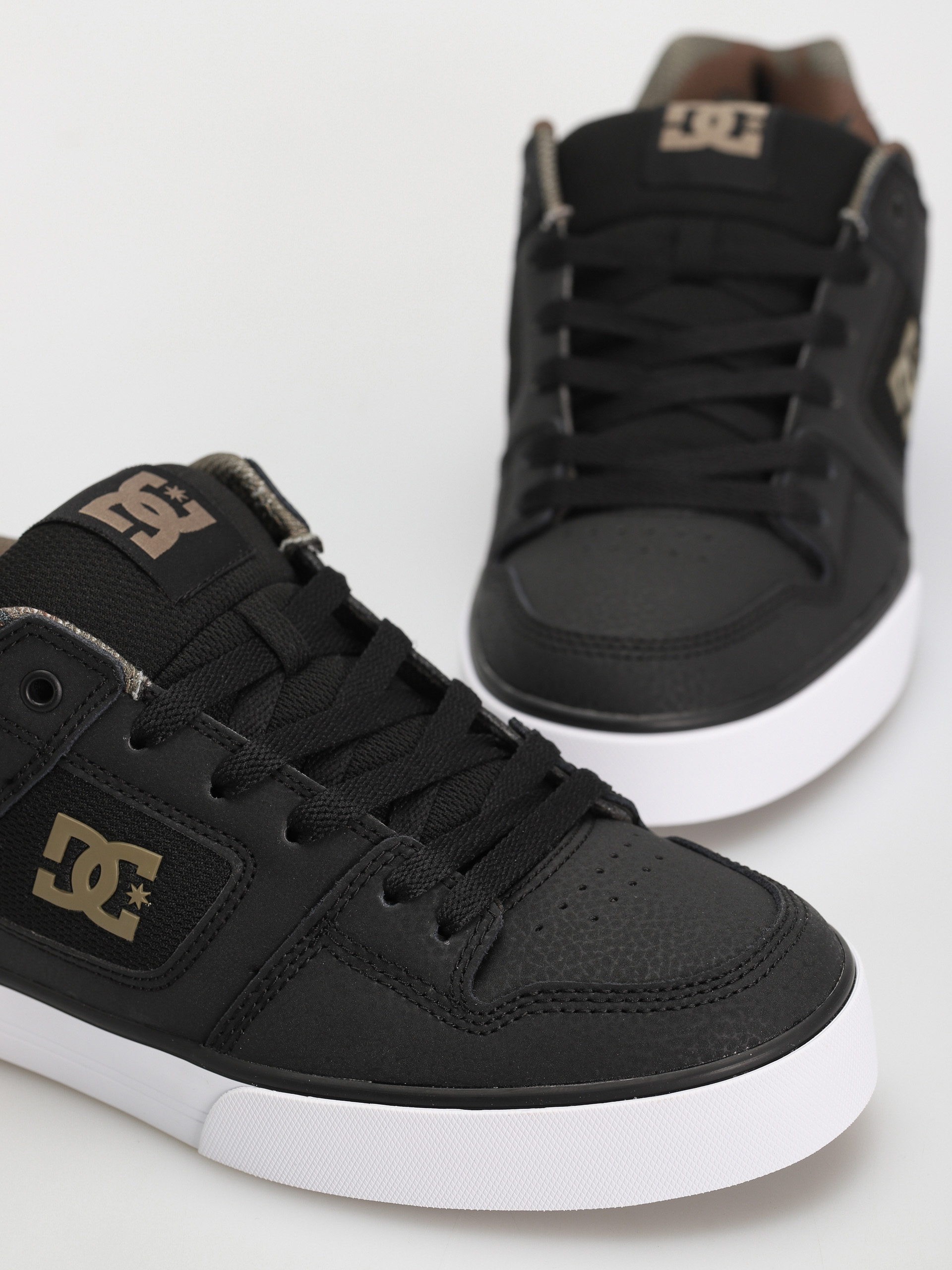 DC Pure Shoes (black/black/green)