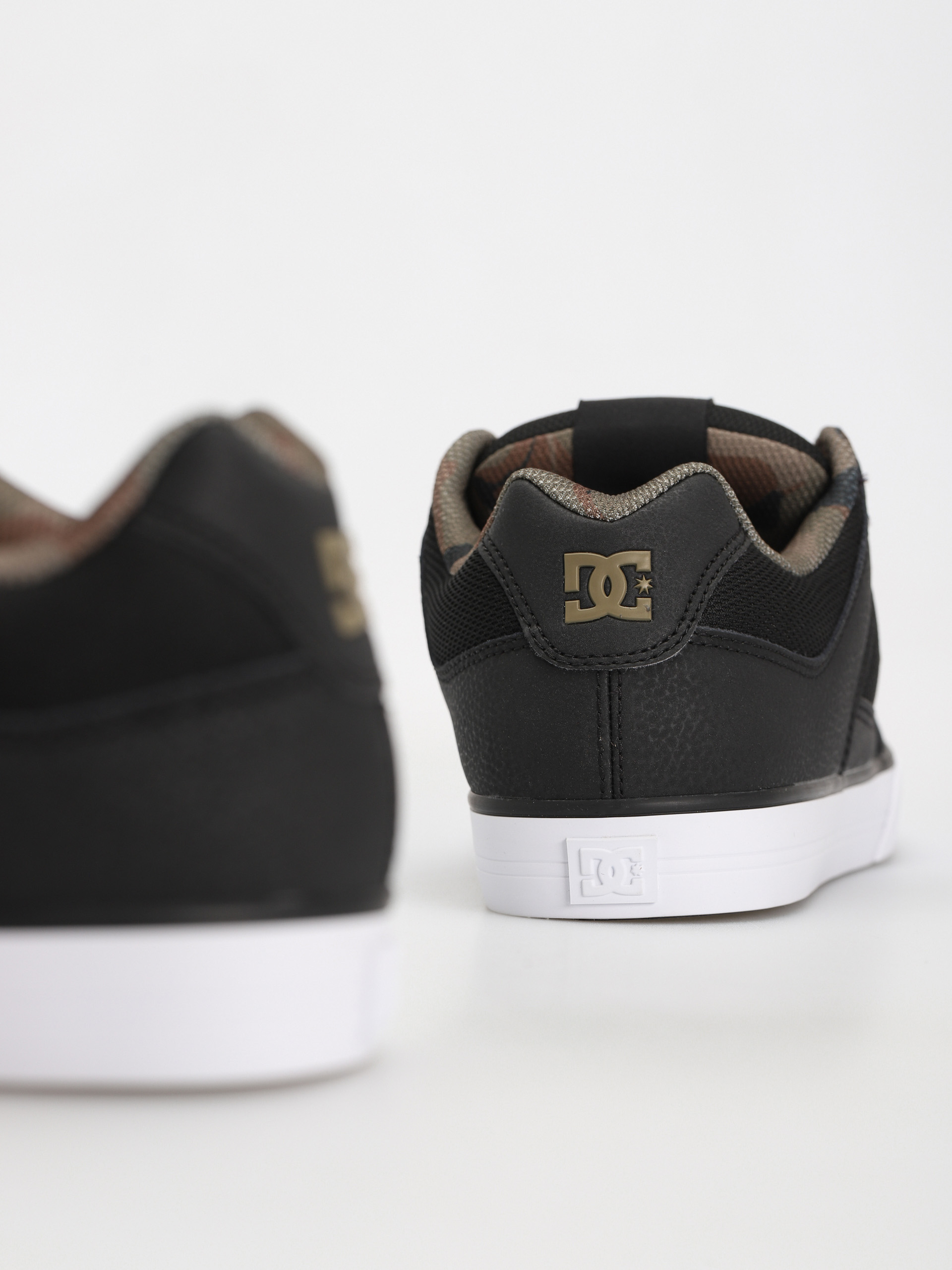 DC Pure Shoes (black/black/green)