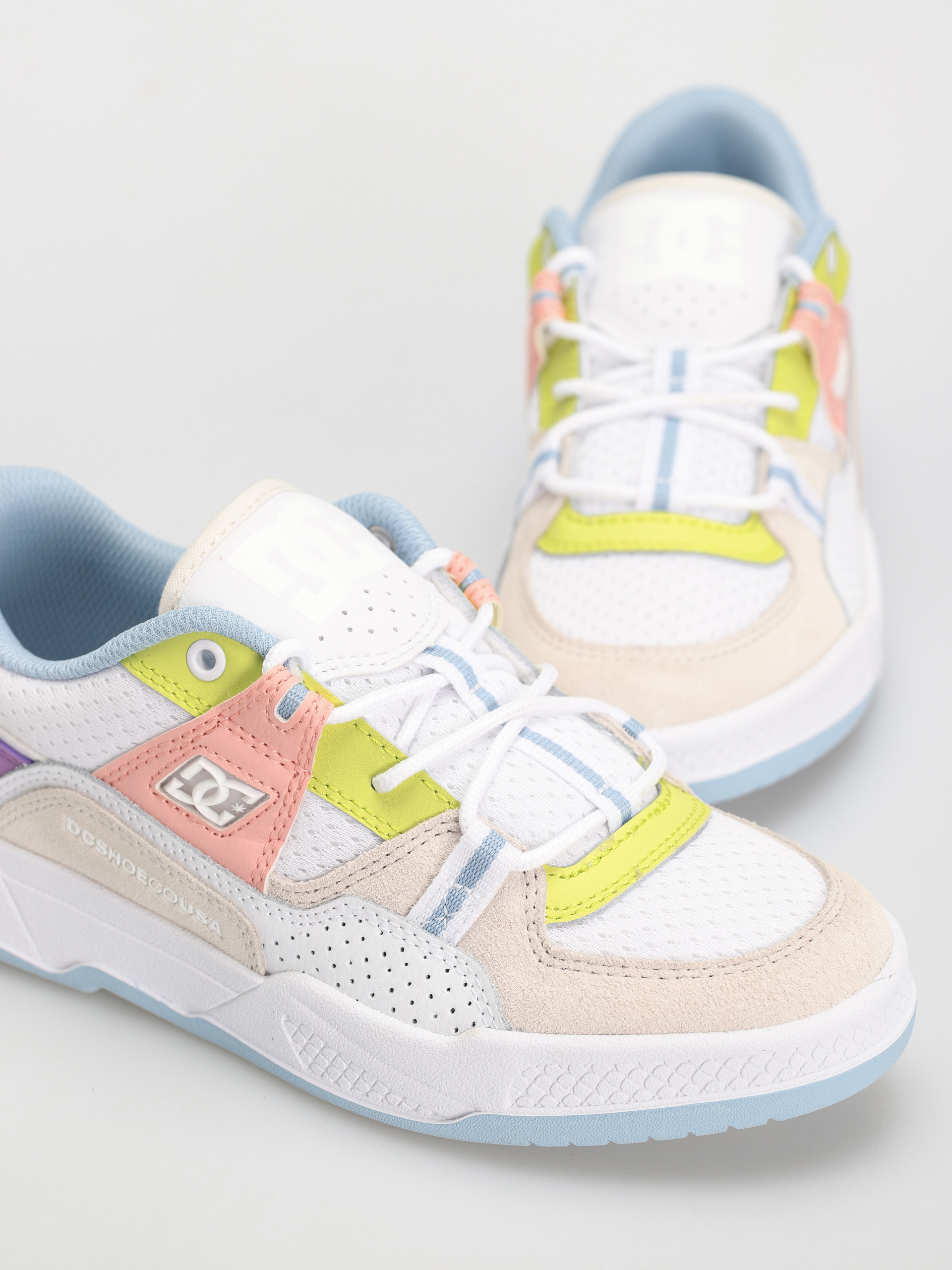 DC Construct Wmn Shoes (white/multi)