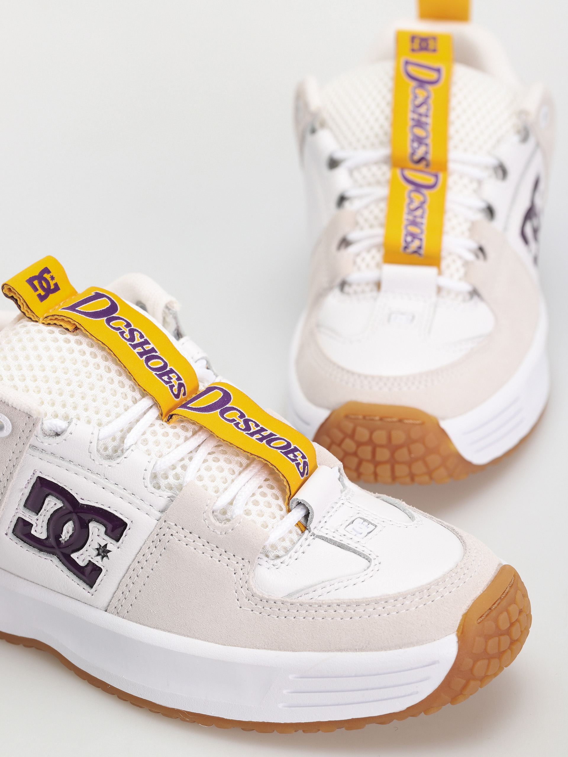 DC Lynx Og Shoes (white/purple)