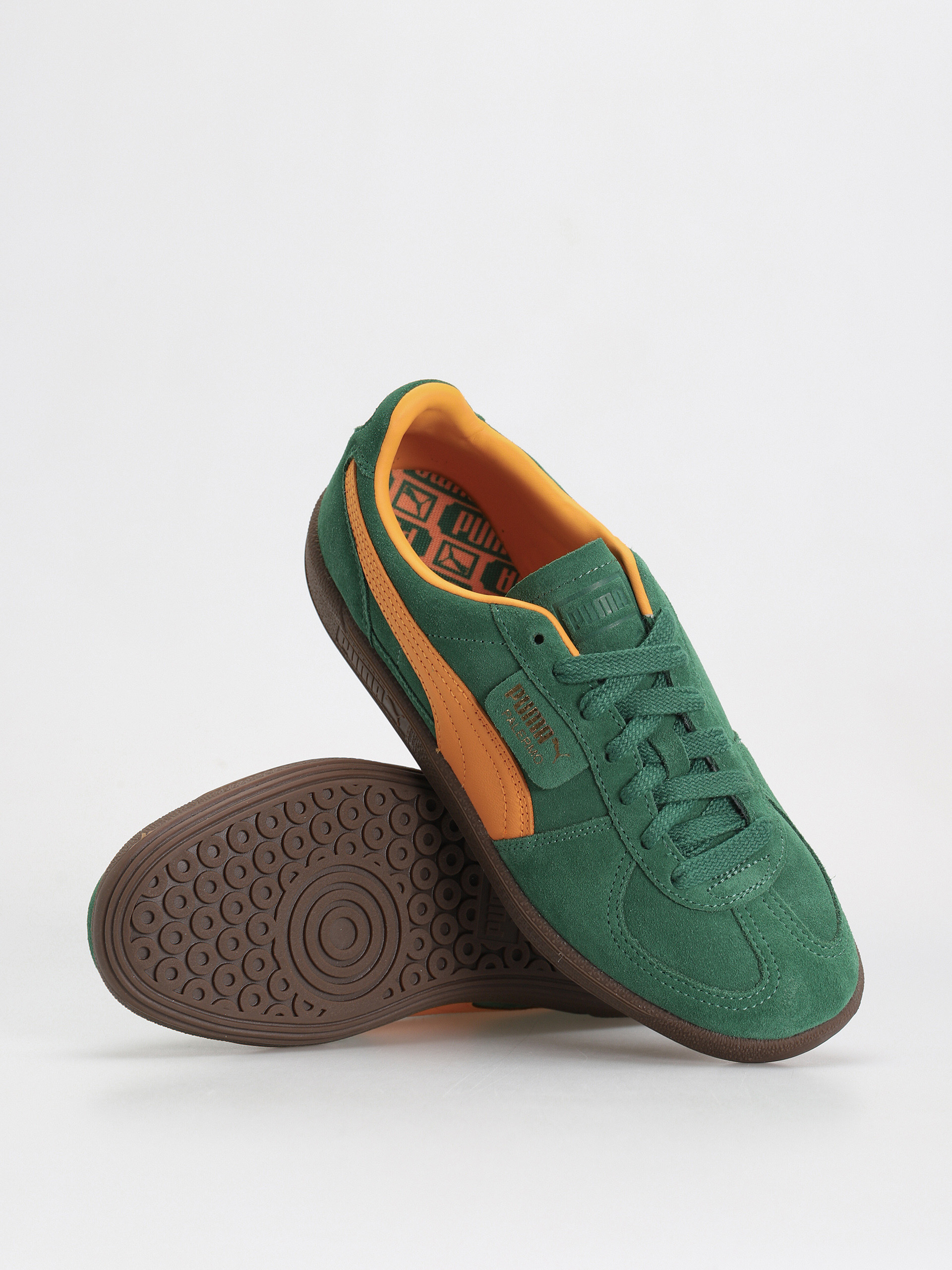 Puma Palermo Shoes green (vine/clementine)