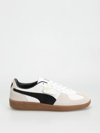 Puma Palermo Leather Schuhe (white/vapor gray/gum)