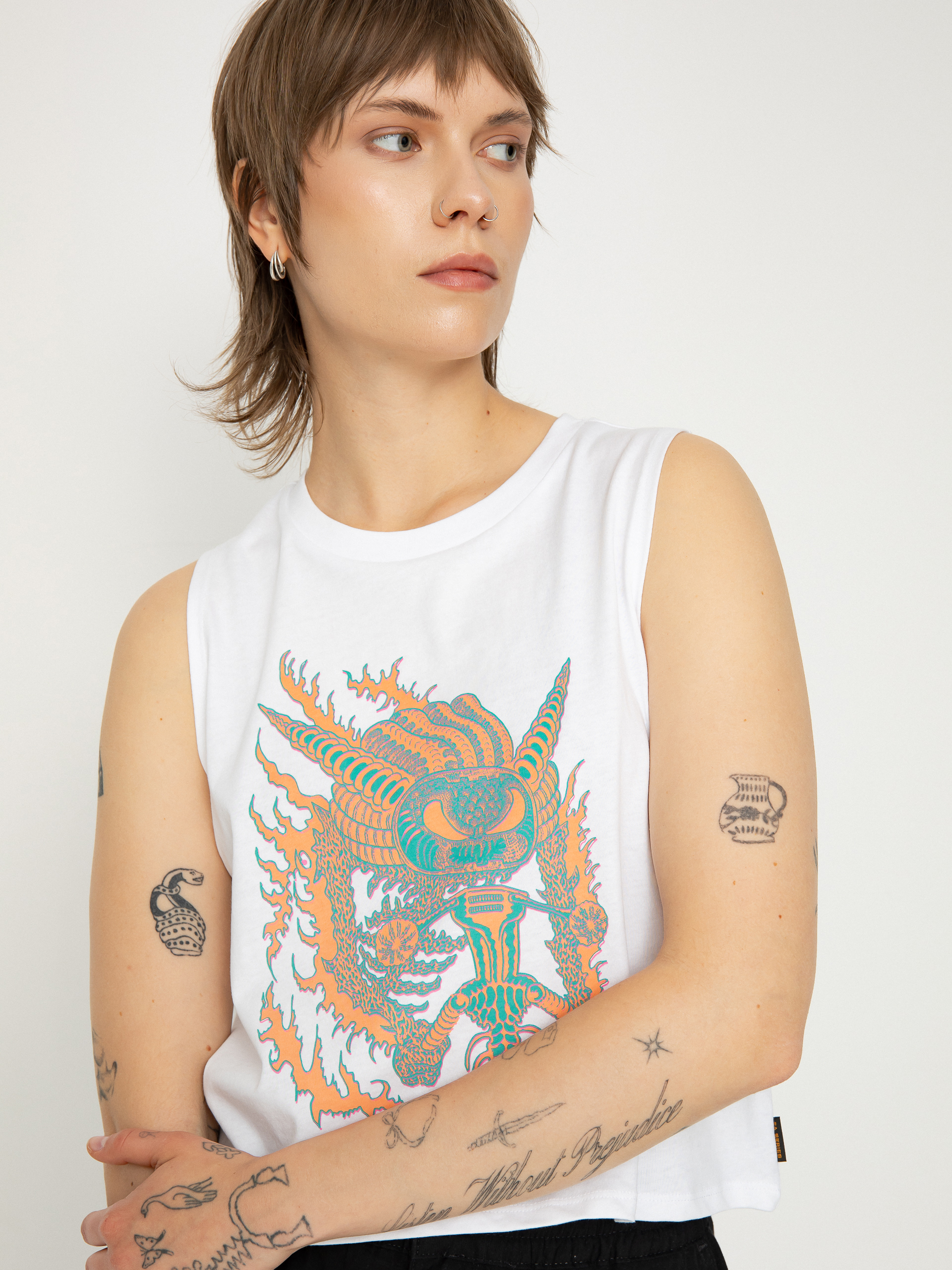Volcom Fa Tetsunori Wmn Shirt (white)