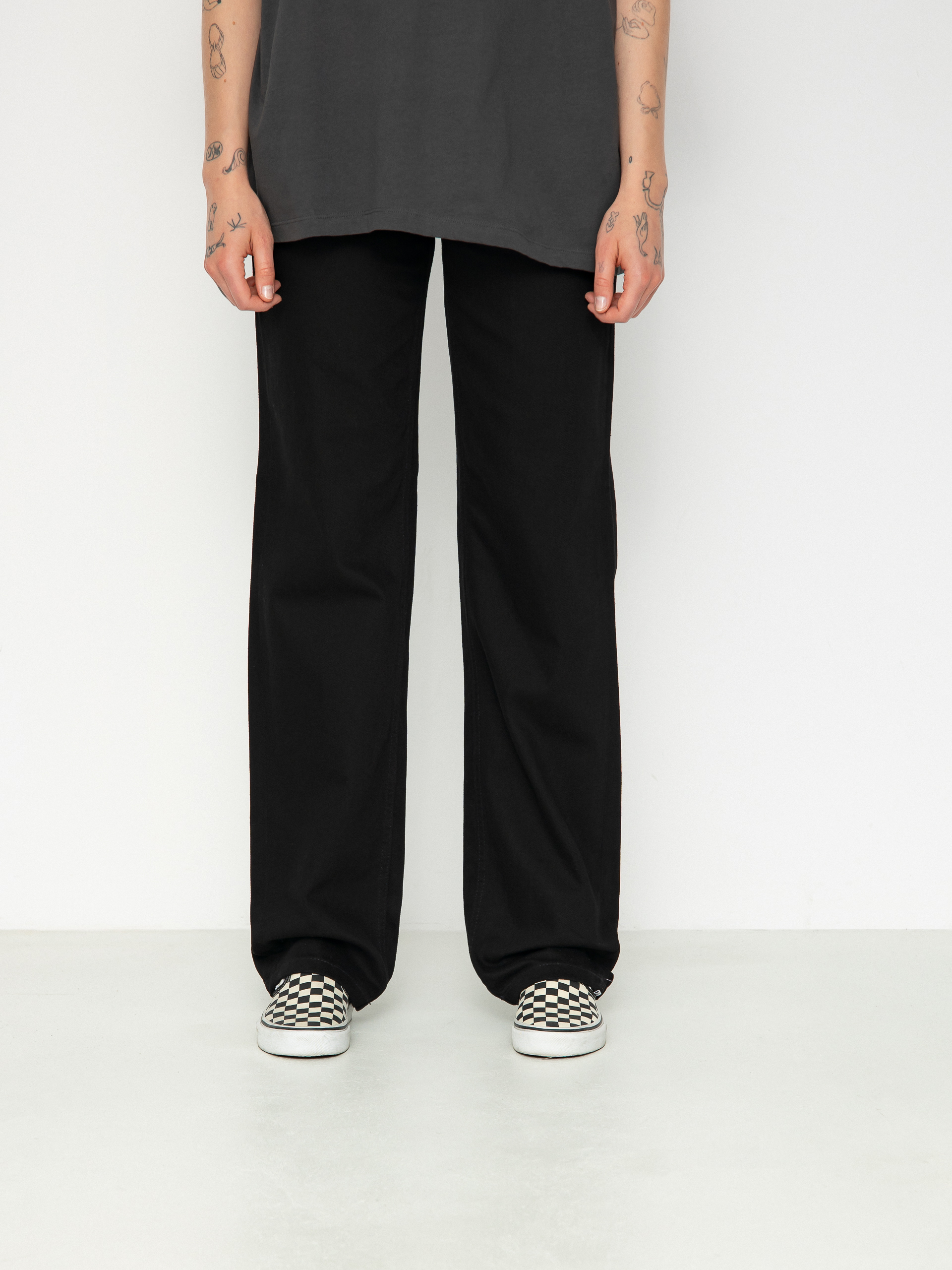 Dickies Thomasville Wmn Pants - black (rinsed black)