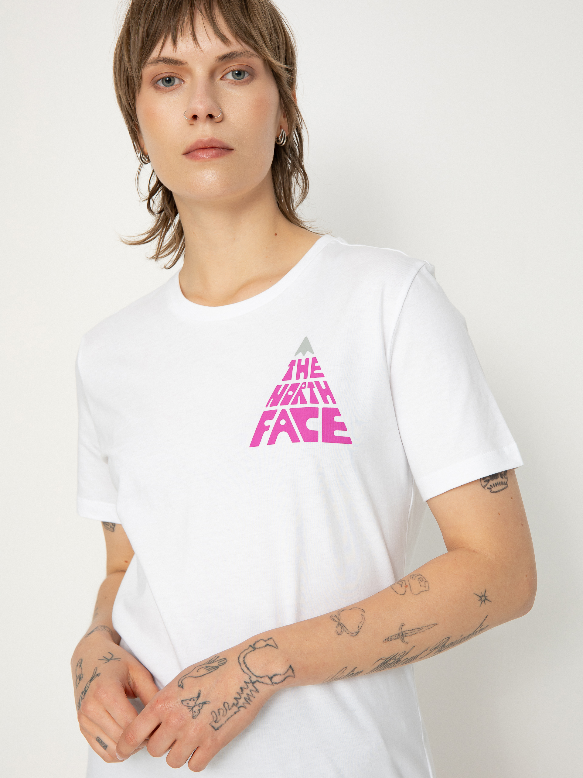The North Face T-Shirt Mountain Play Wmn (tnf white)