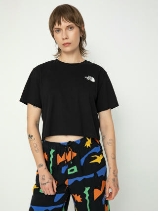 The North Face T-Shirt Simple Dome Cropped Slim Wmn (tnf black)