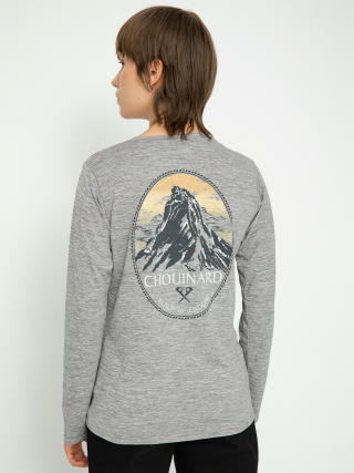 Patagonia Cap Cool Daily Graphic Wmn Longsleeve (chouinard crest feather grey)