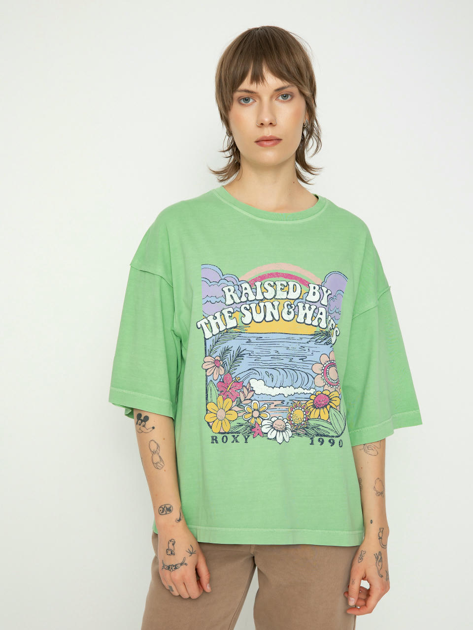 Roxy T-Shirt Sweet Shine B Wmn (zephyr green)