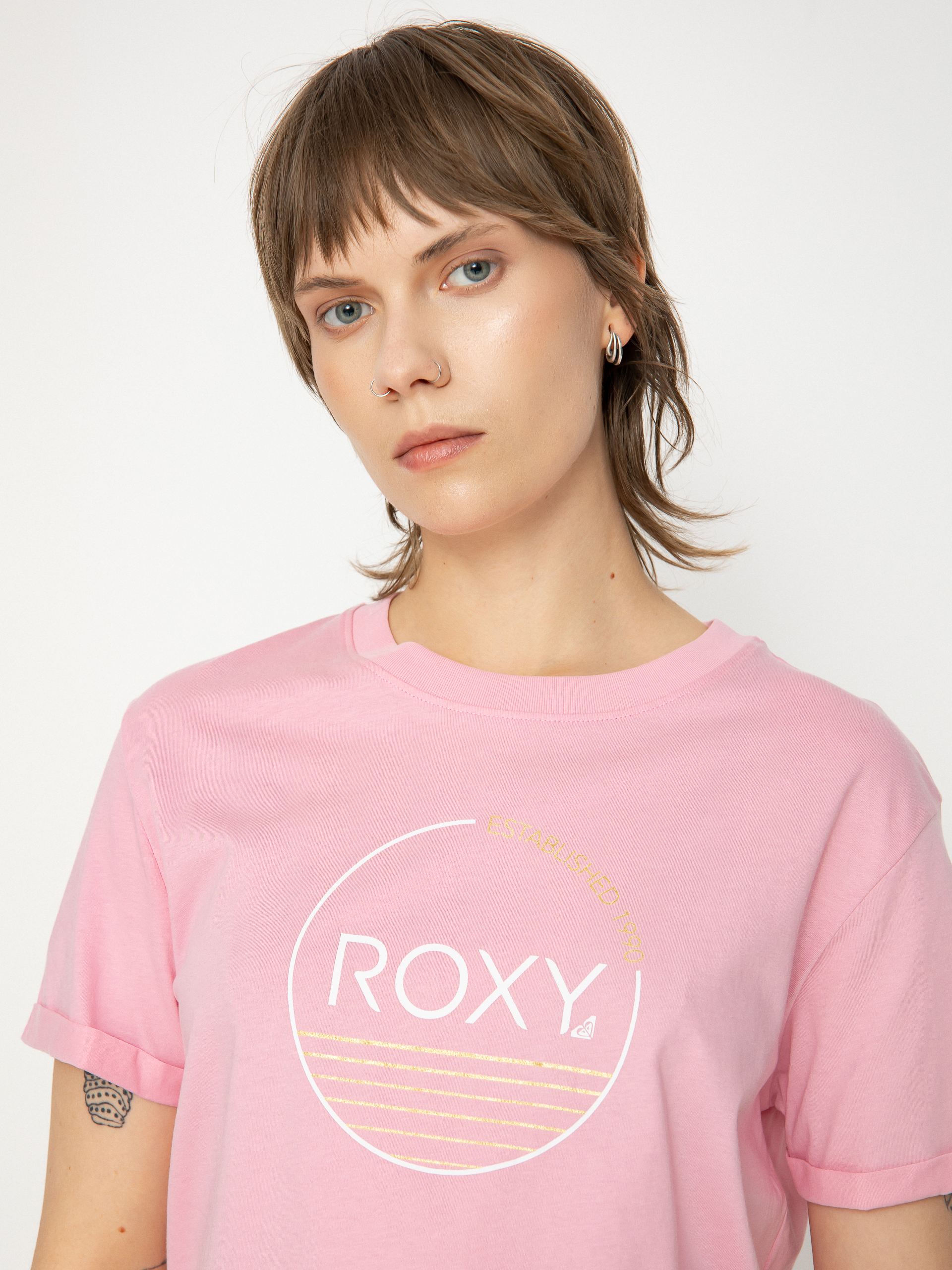 Roxy T-Shirt Noon Ocean Wmn (m pink)