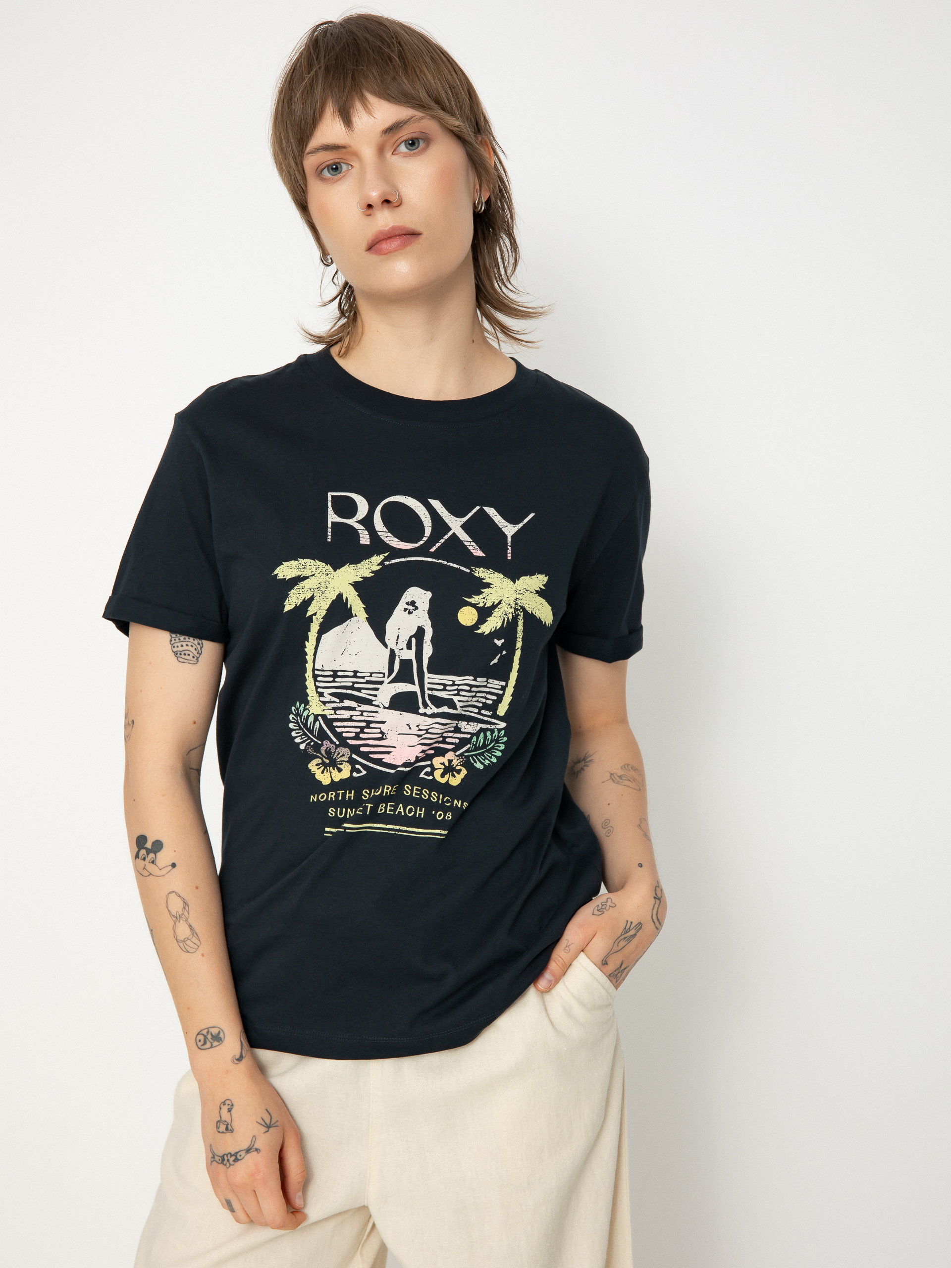 Roxy Summer Fun A Wmn T-Shirt (anthracite)