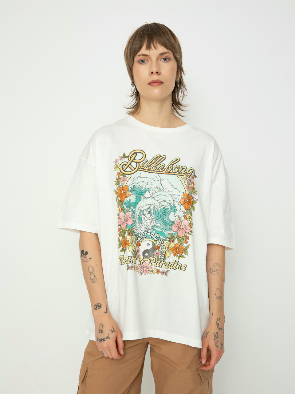 Billabong Return To Paradise Wmn T-Shirt (salt crystal)