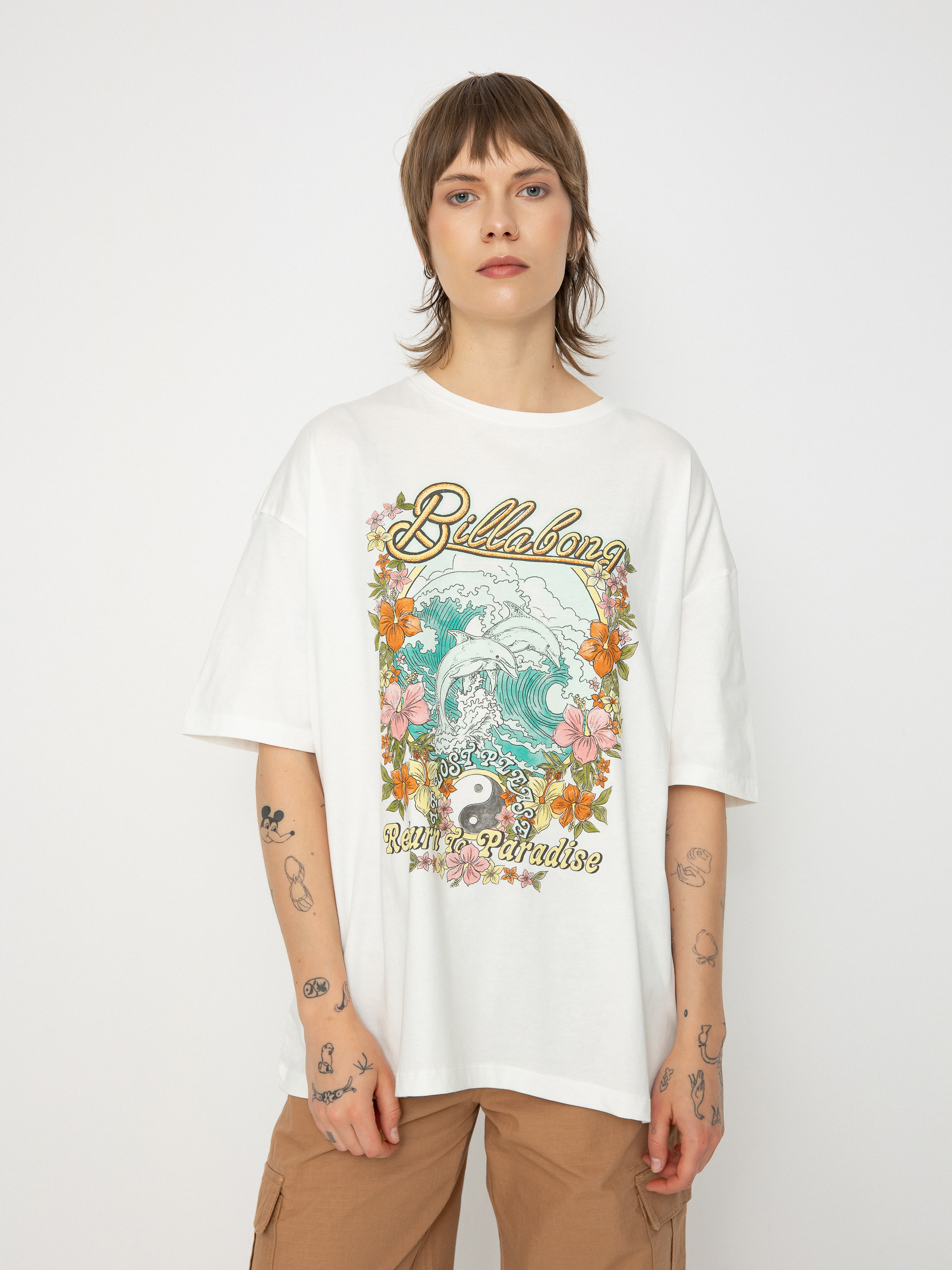 Billabong Return To Paradise Wmn T-Shirt (salt crystal)