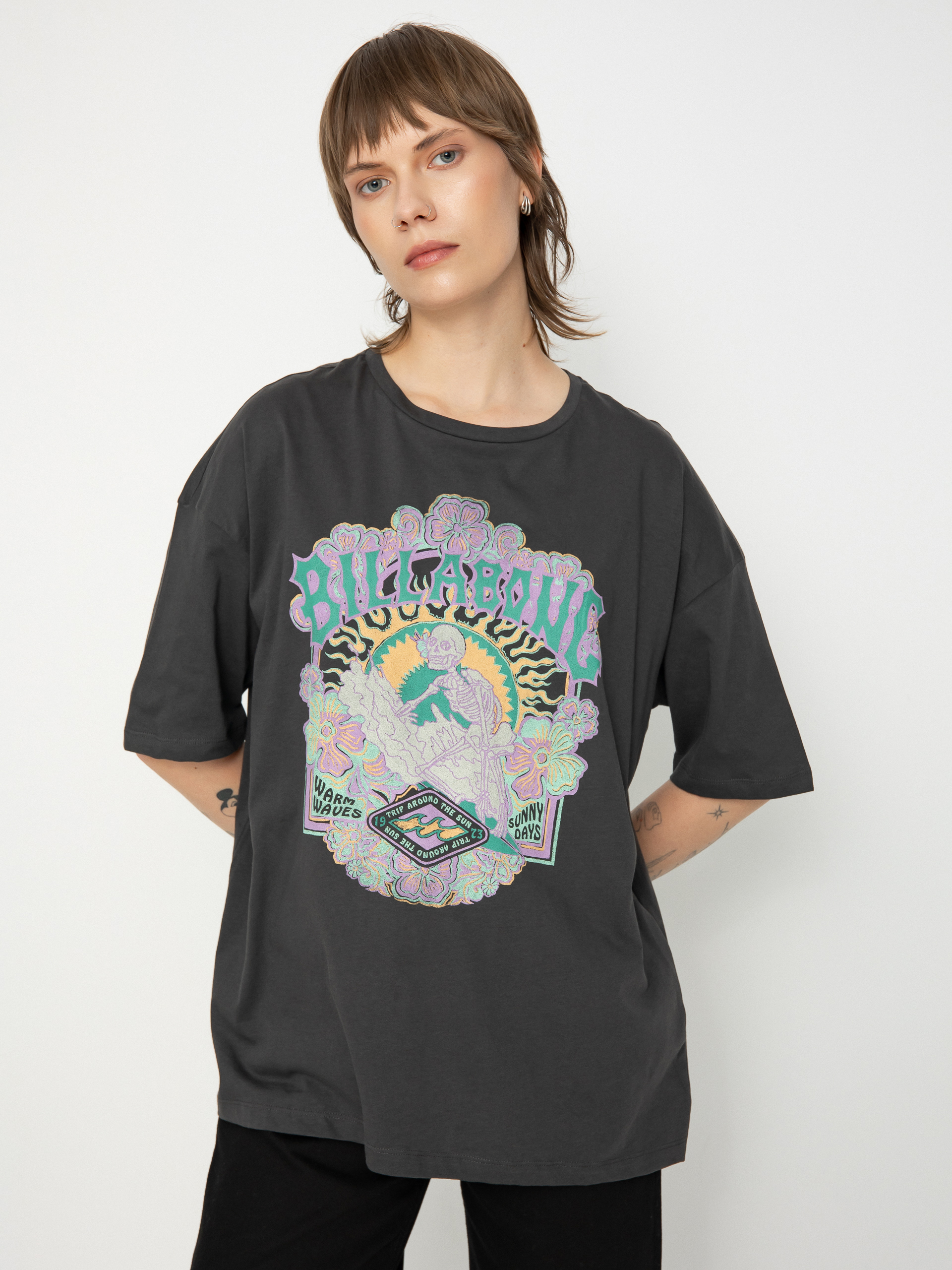 Billabong Warm Waves Wmn T-Shirt (off black)