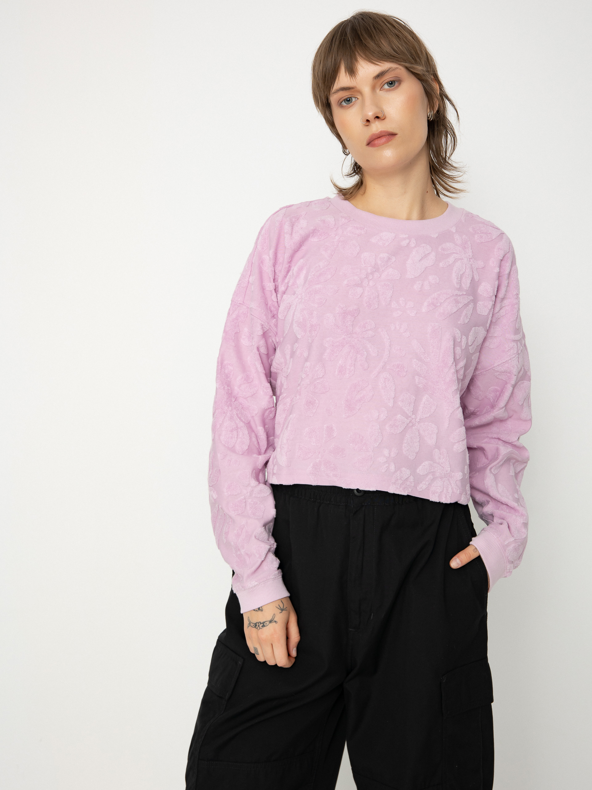 Billabong pink sweatshirt hotsell