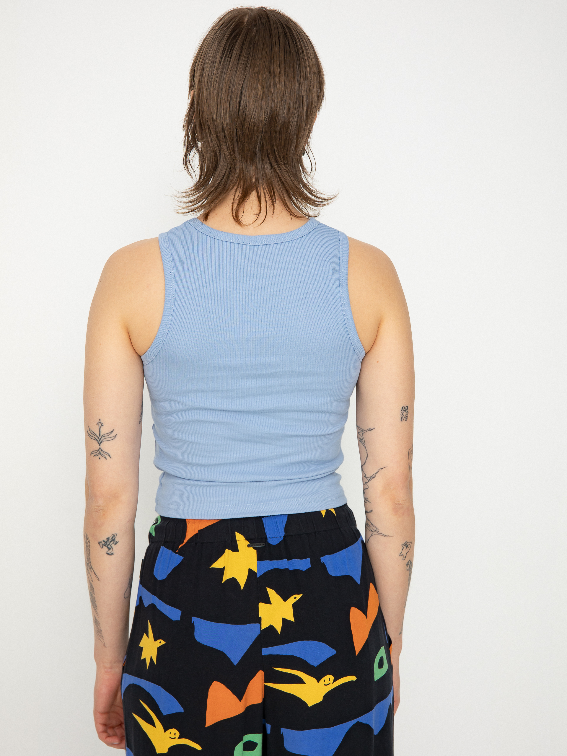 Santa Cruz Partial Dot Emb Wmn Tank top (hyacinth)