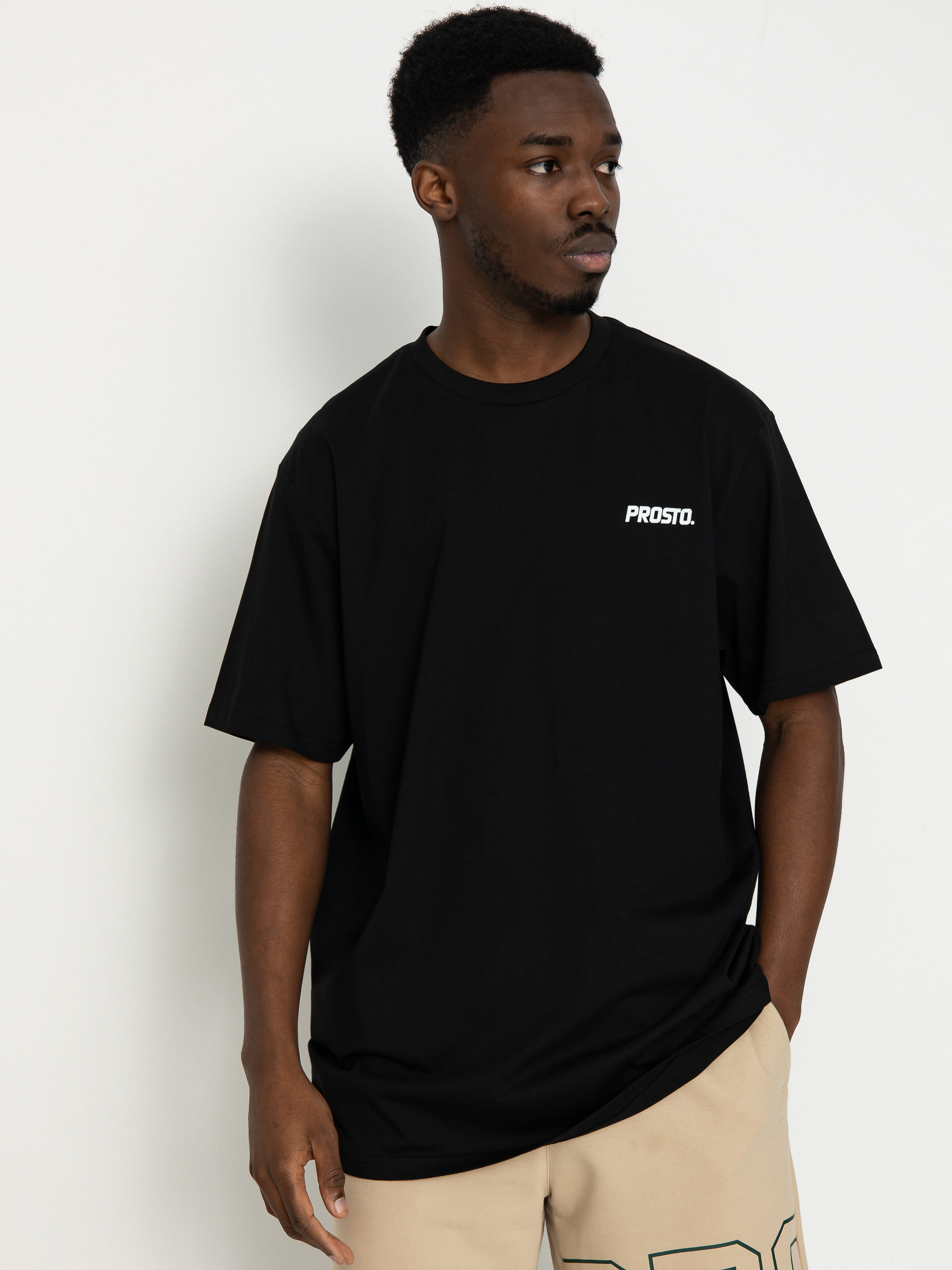 Prosto T-Shirt Classh (black)