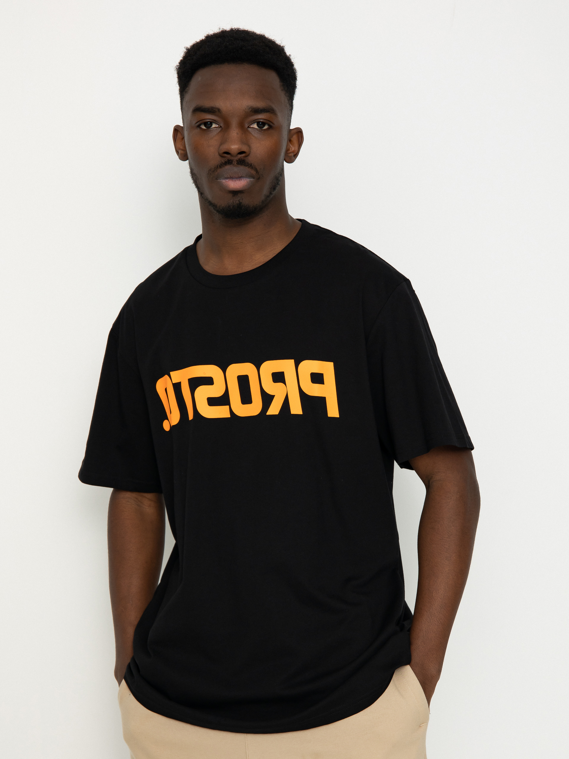 Prosto T-Shirt Revers (black)