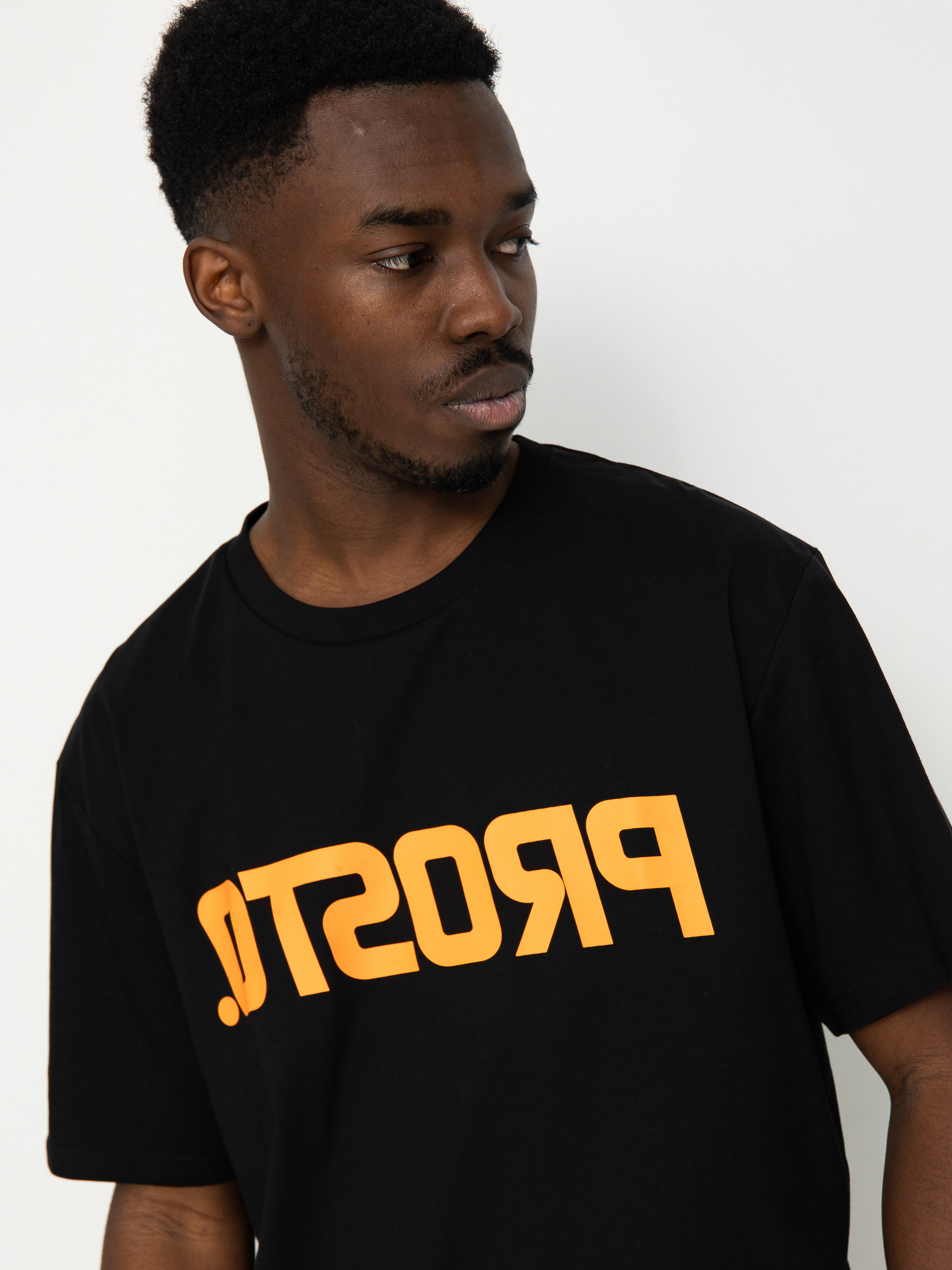 Prosto T-Shirt Revers (black)