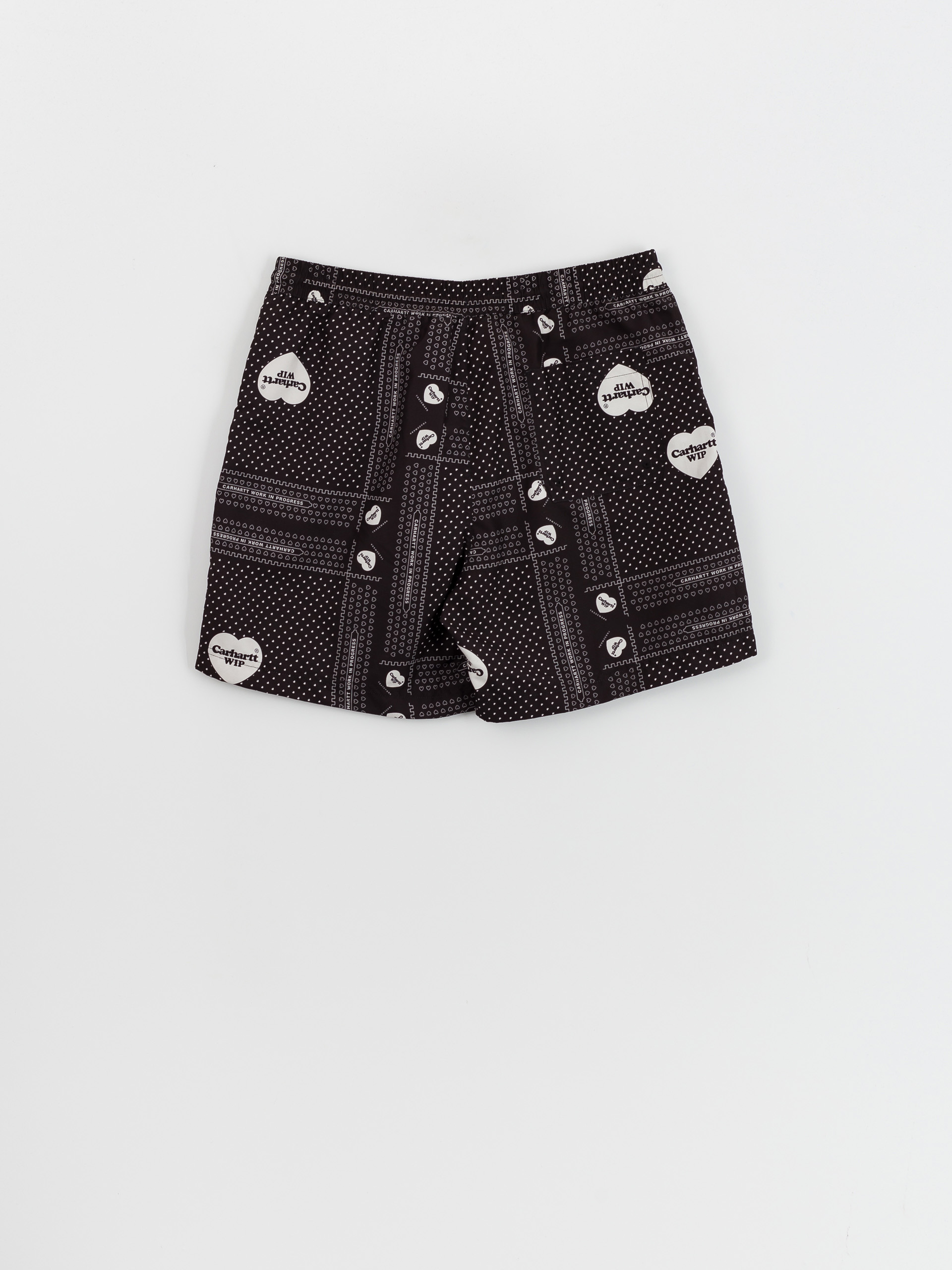 Carhartt WIP Slater Swim Shorts (heart bandana print/black)