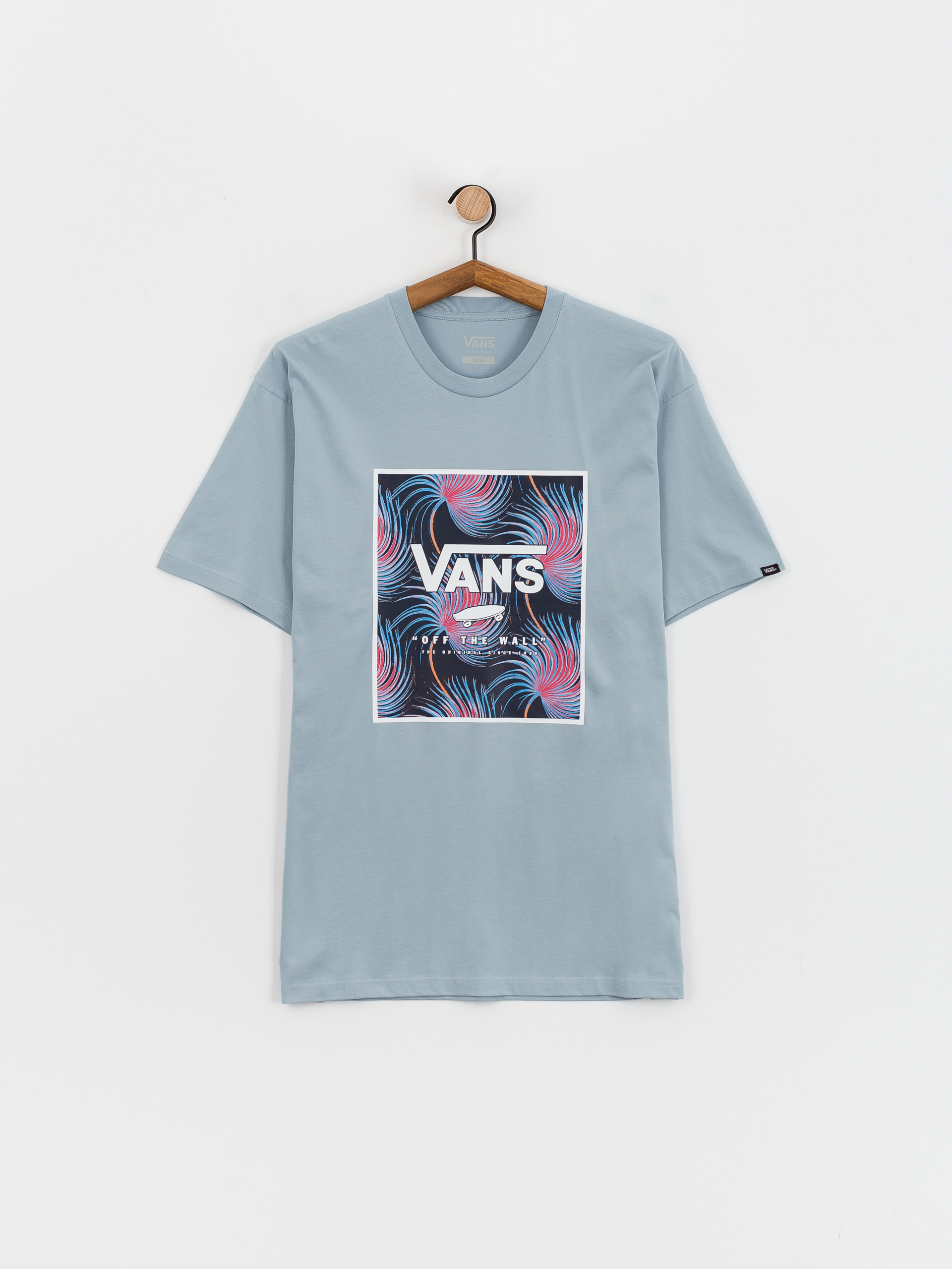 Vans Classic Print Box Shirt (dusty blue/white)