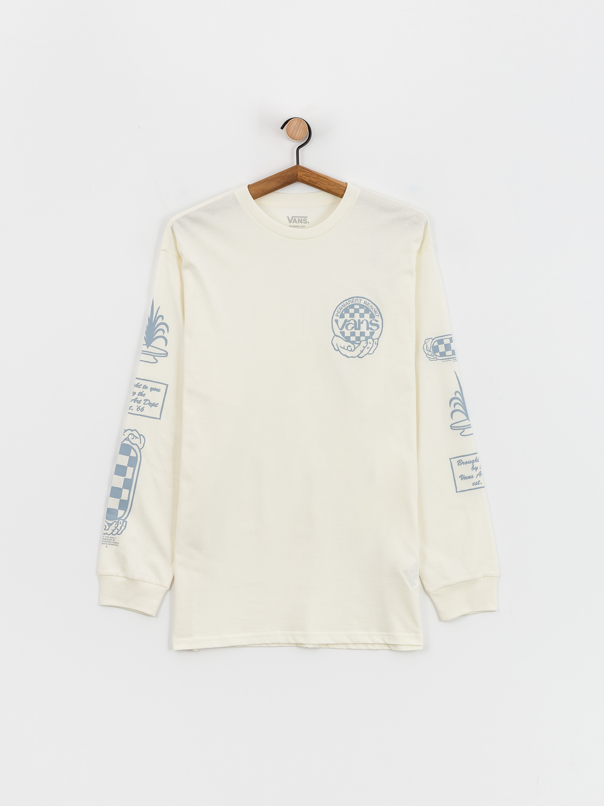 Vans Hand Cirlcle Longsleeve (marshmallow)