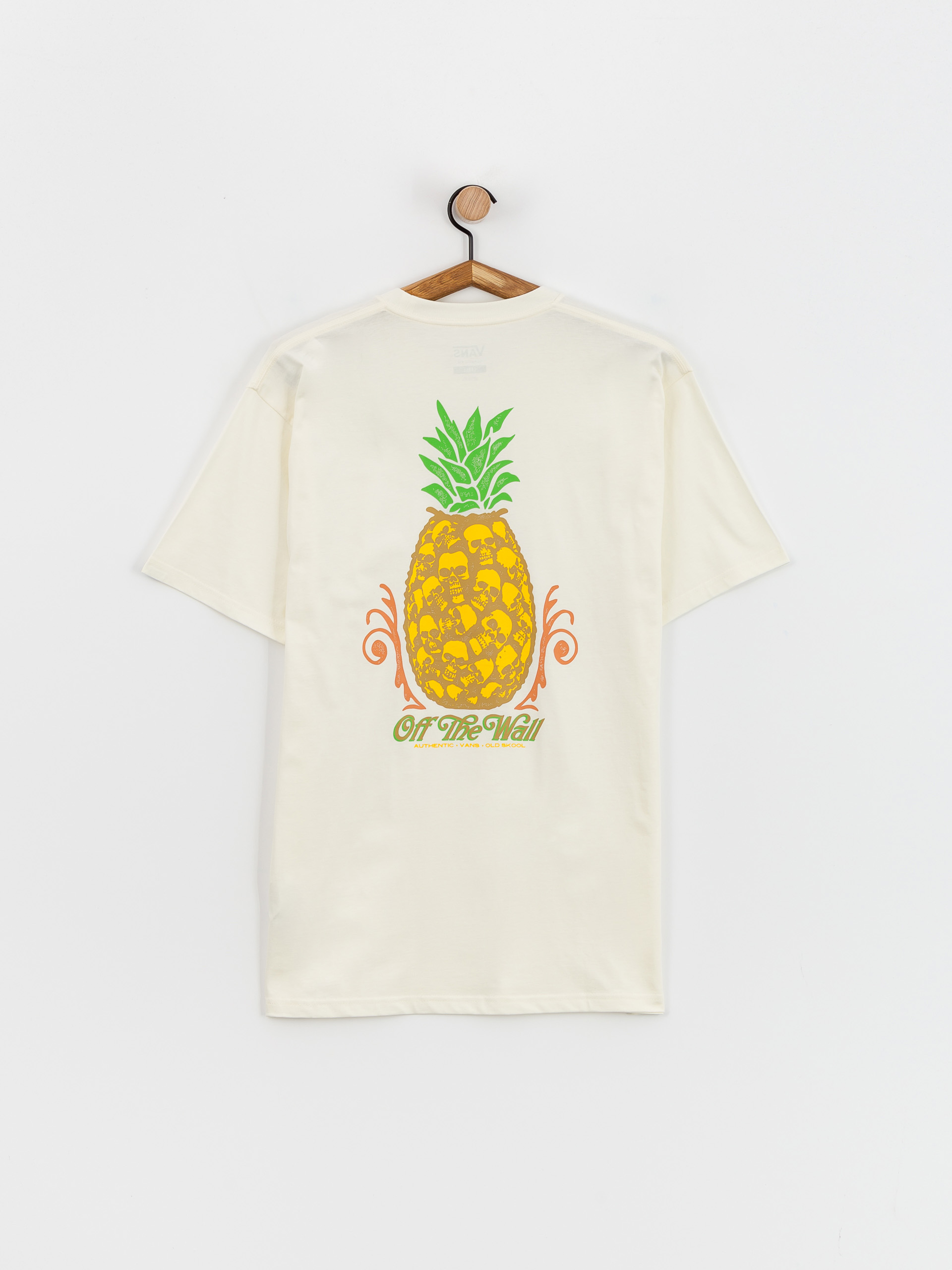 Vans Pineapple Skull T Shirt white marshmallow